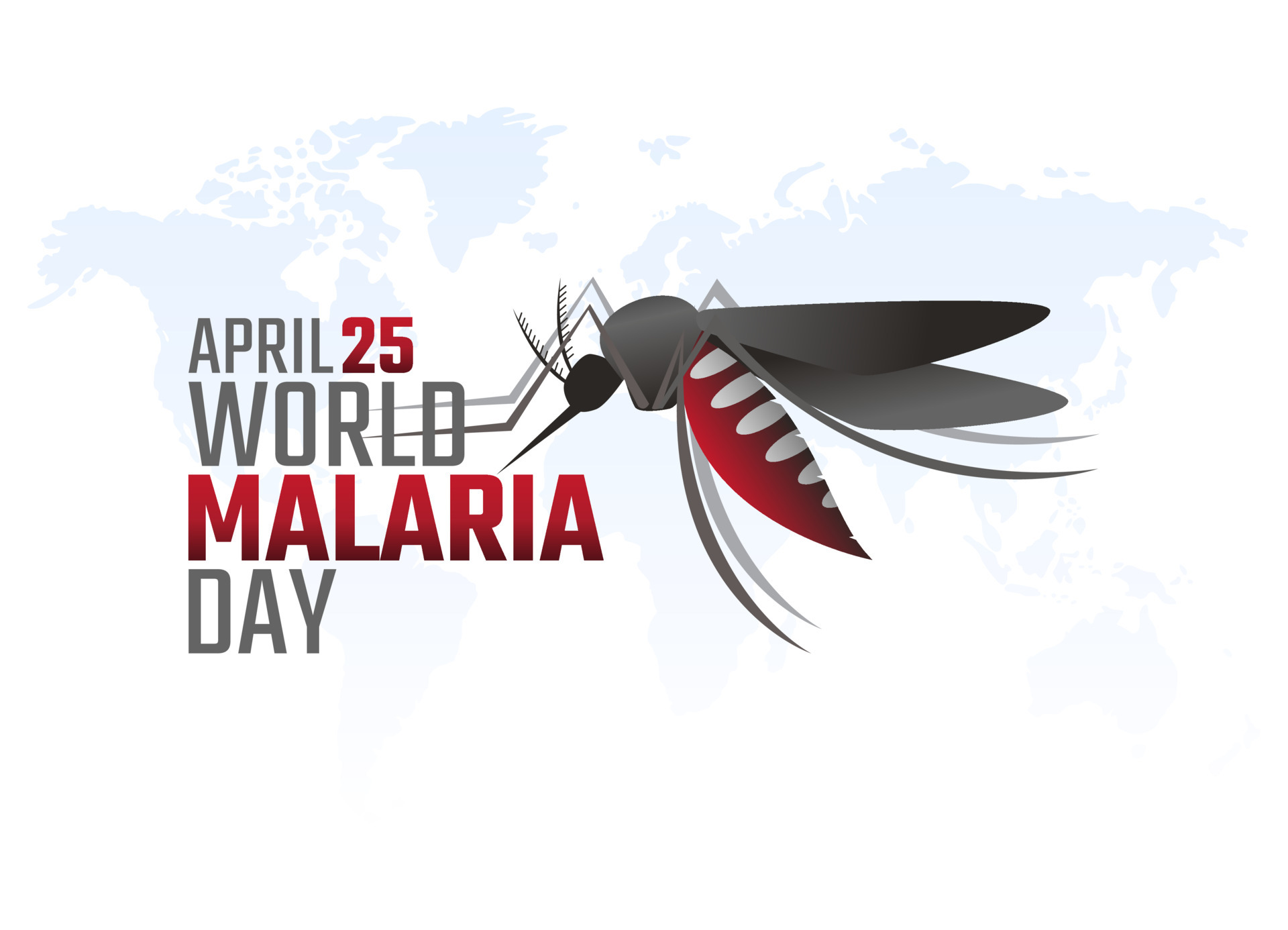 vector graphic of world malaria day good for world malaria day