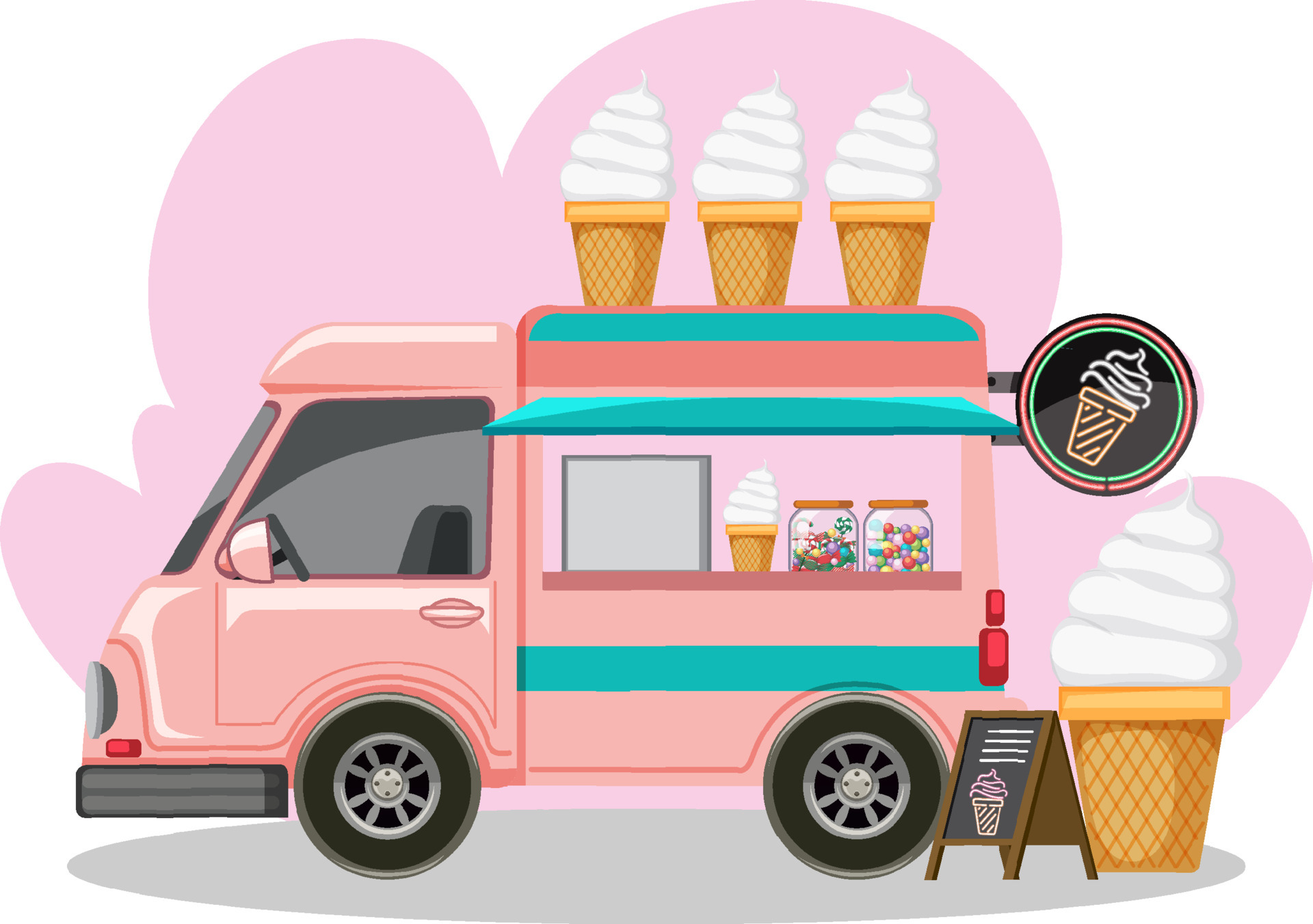 Camion de helados