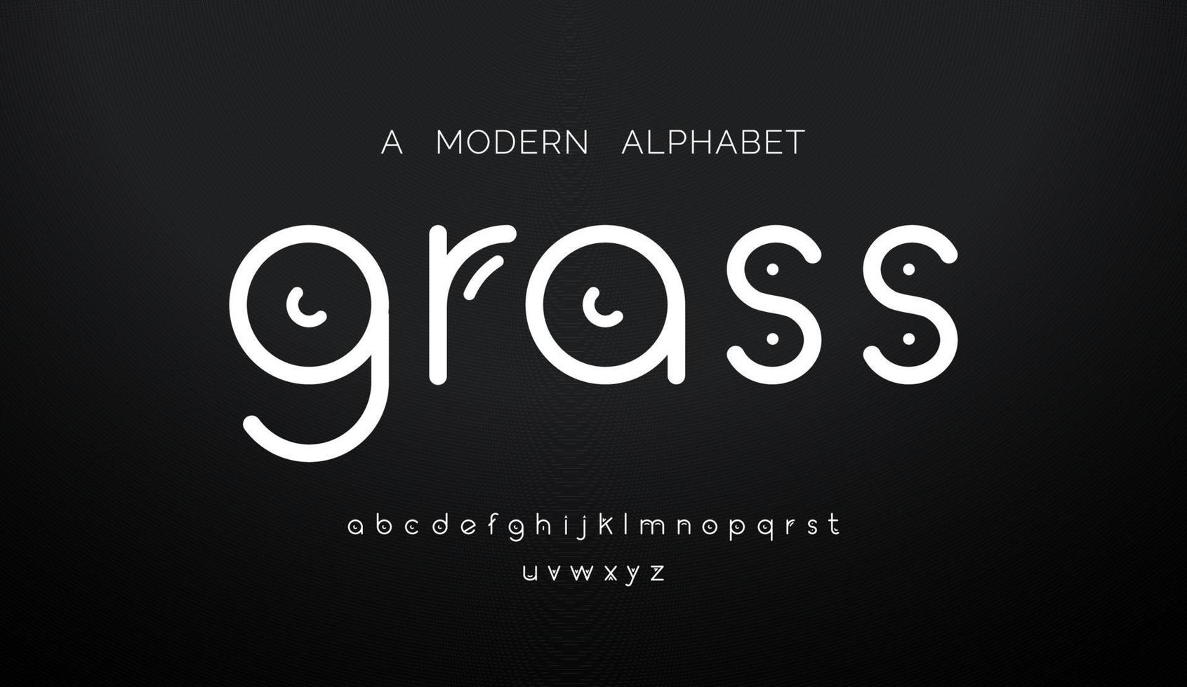 Modern abstract alphabet fonts. typography technology, electronic, movie, digital, music, future, logo creative font vector