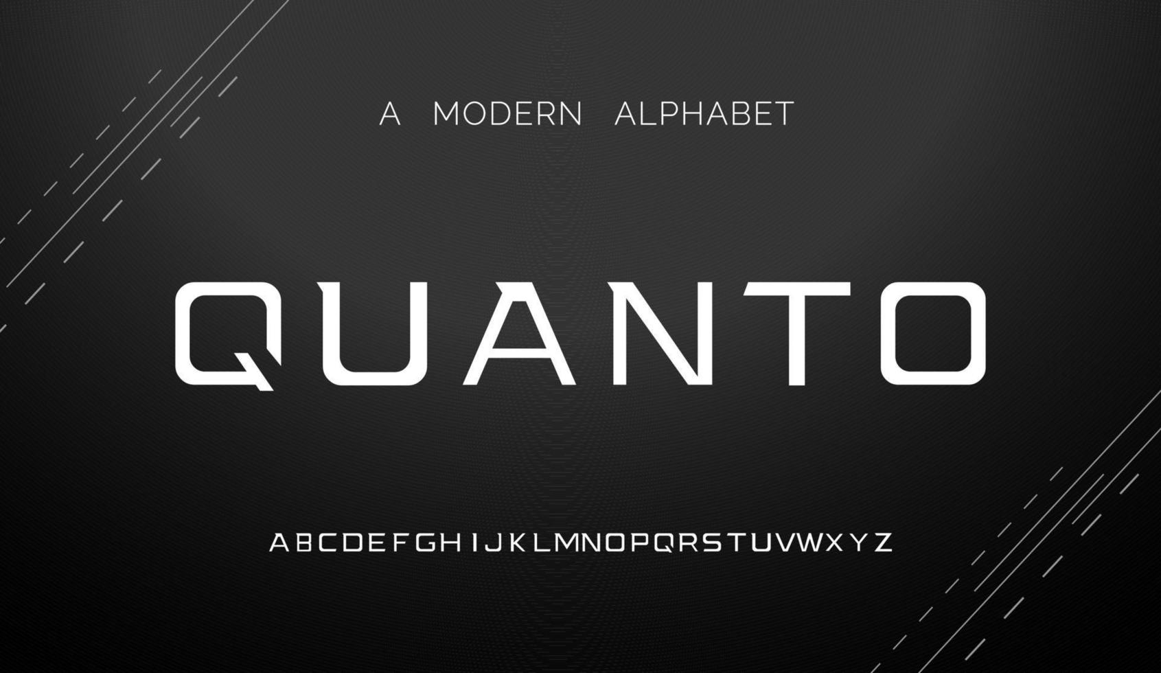 Modern abstract alphabet fonts. typography technology, electronic, movie, digital, music, future, logo creative font vector