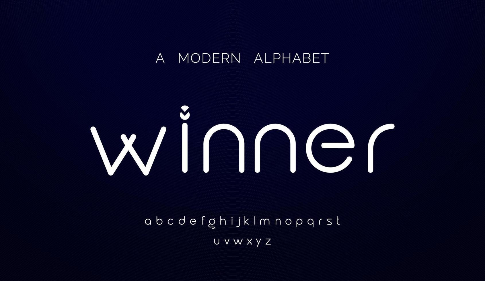Modern abstract alphabet fonts. typography technology, electronic, movie, digital, music, future, logo creative font vector
