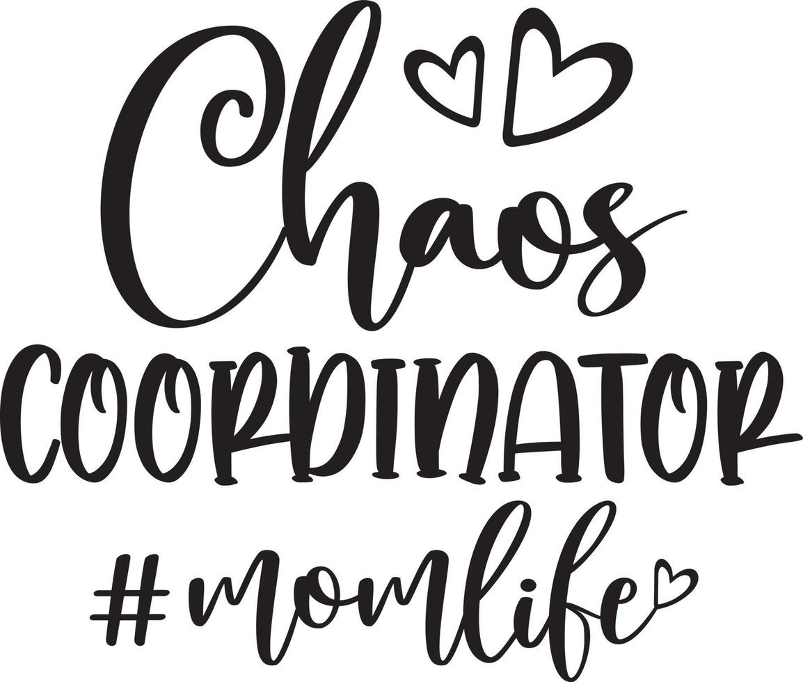 Chaos Coordinator Momlife vector