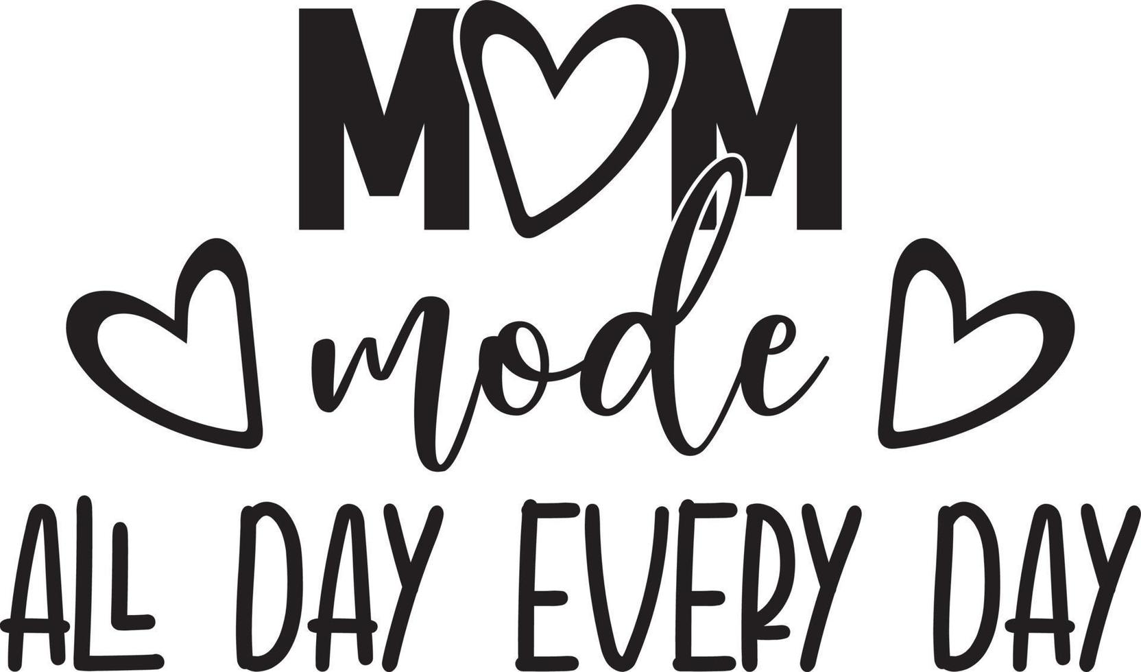 Mom Mode Vector
