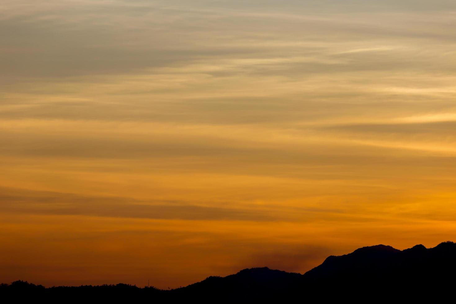 Beautiful sky at sunrise Natural background photo