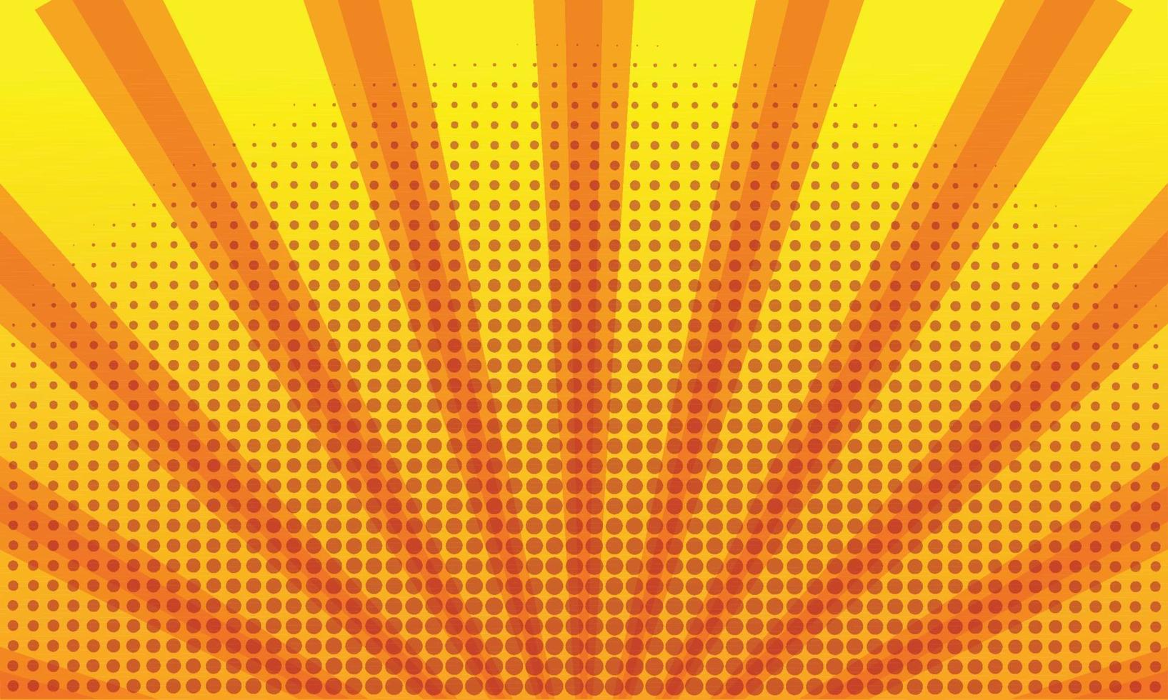Comic Background with Halftone Element vector