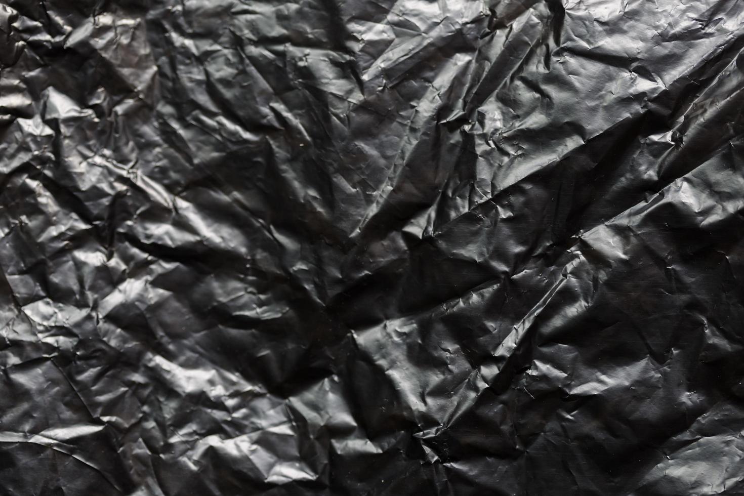 fondo de bolsa de plástico negro foto