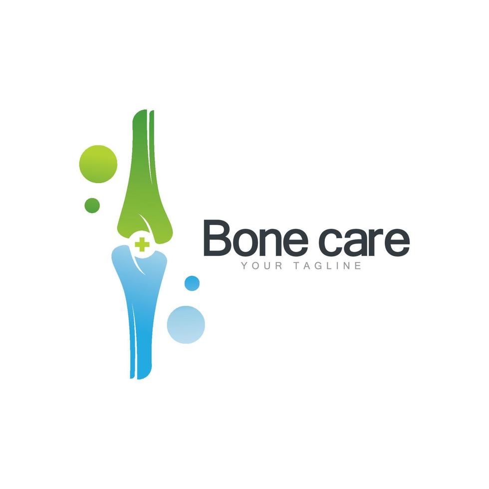 Bone care logo icon vector template