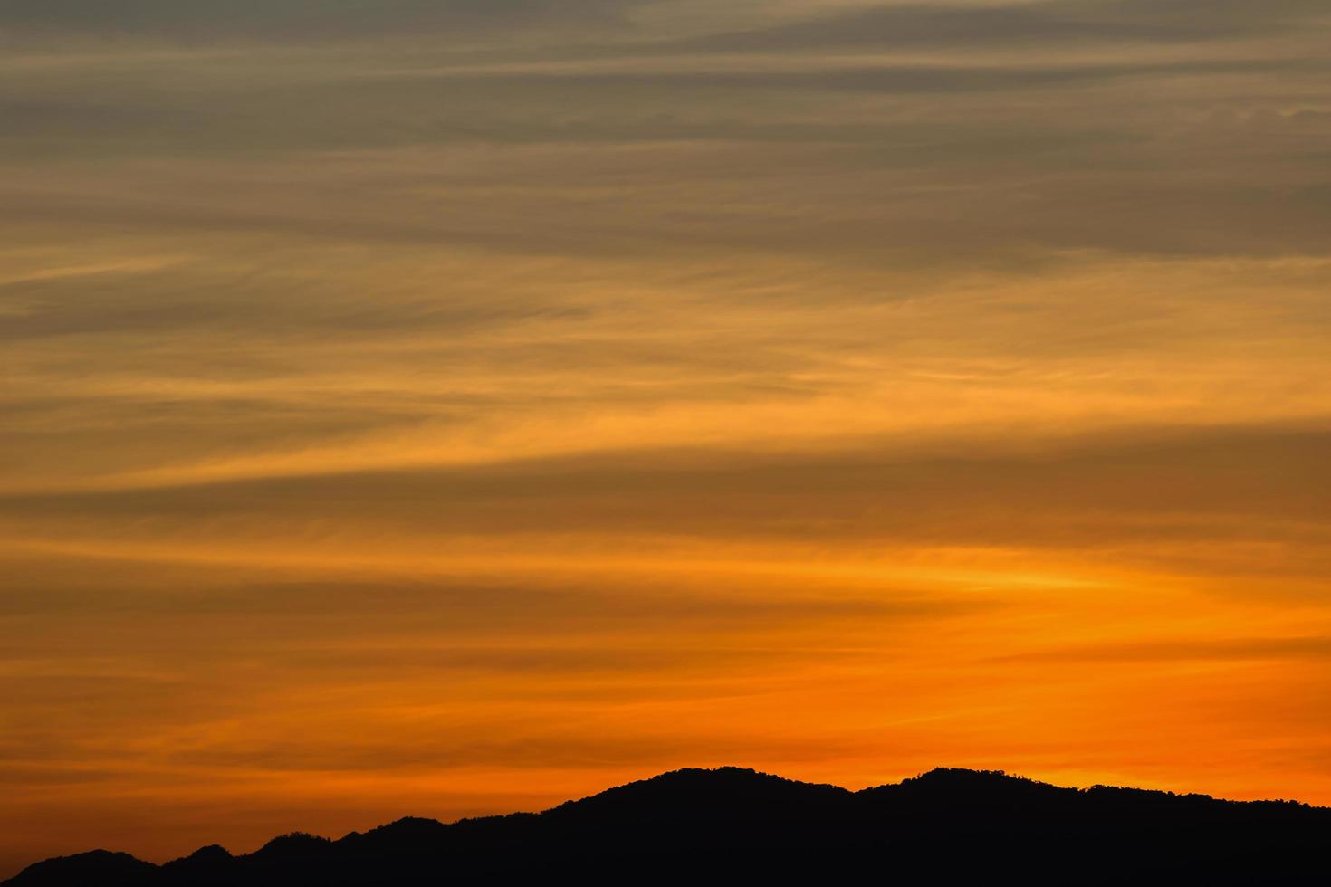 Beautiful sky at sunrise Natural background photo