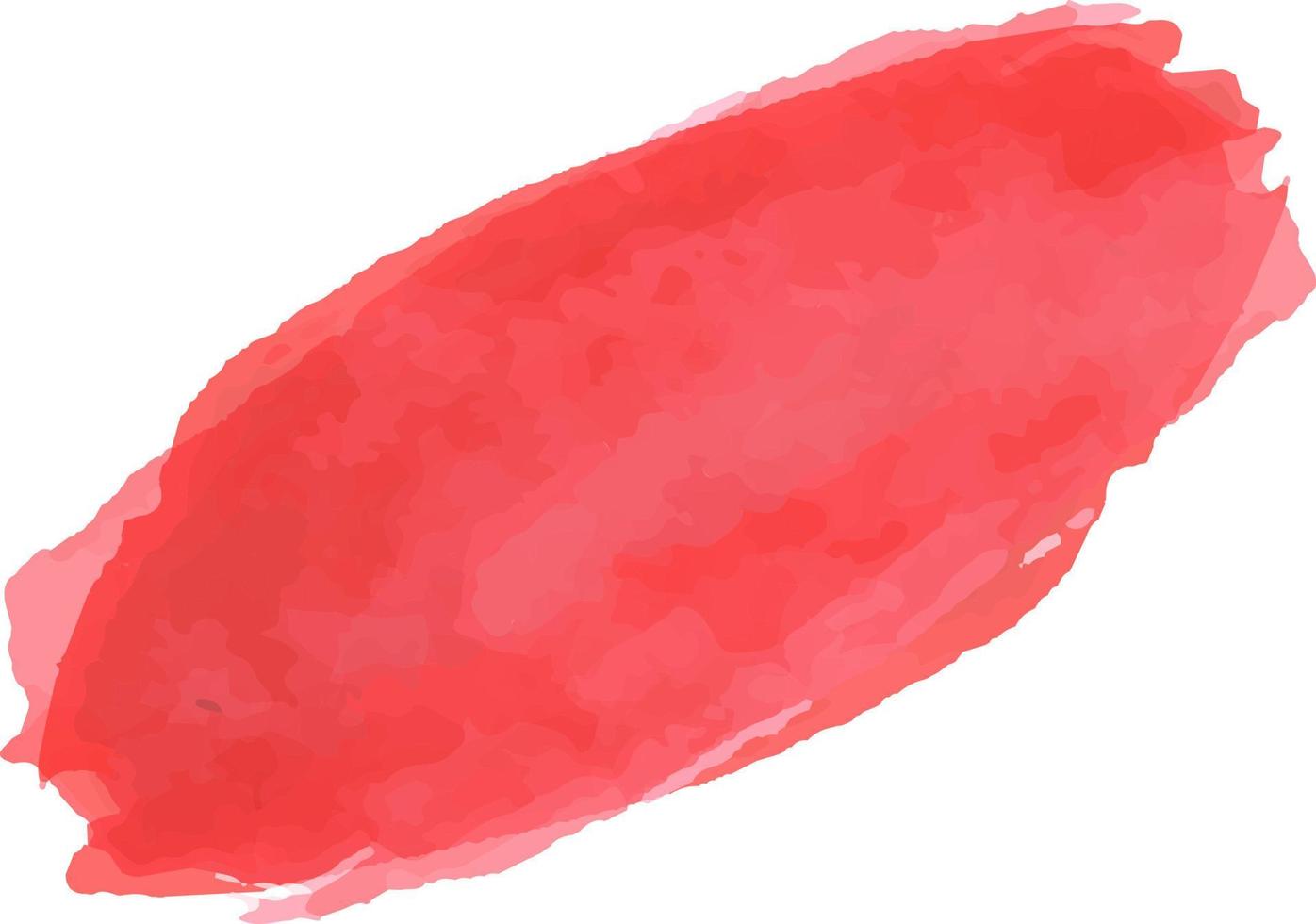 Red Watercolor Brush vector