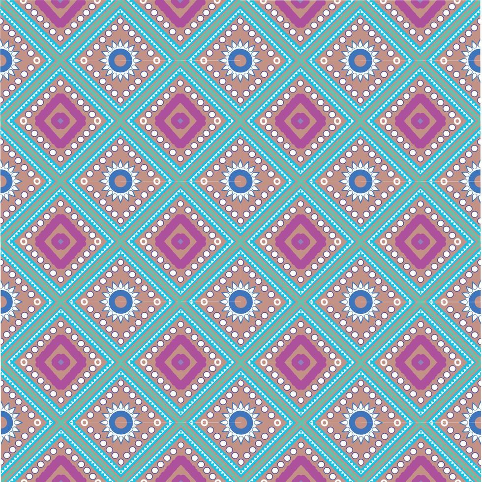 patrón de tejido cuadrado más frecuente, patrón vectorial sin costuras. textura con estilo moderno. diseño gráfico de moda para equipos de prueba de ropa, interior, papel tapiz multicolor. vector