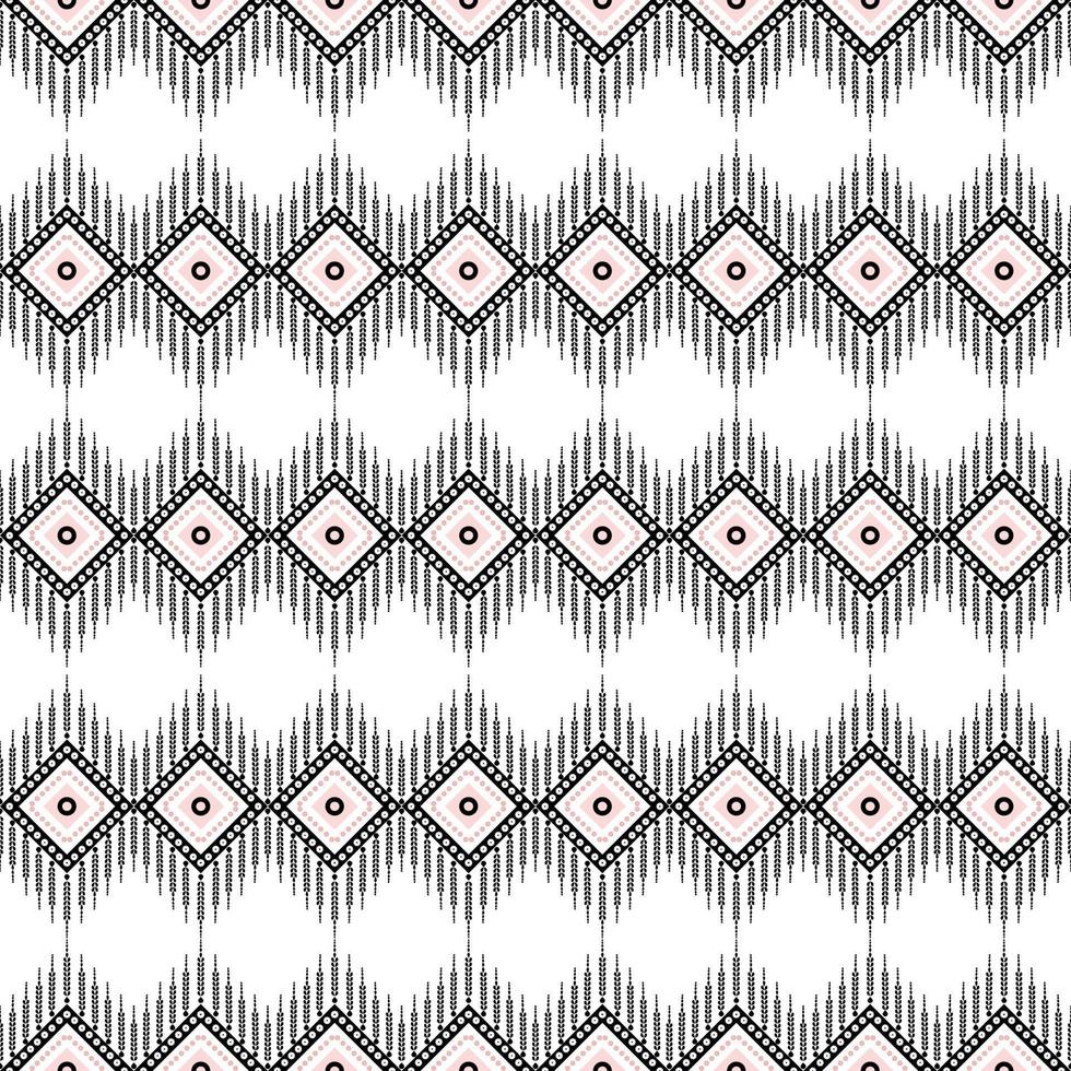 Weaving Pattern square more frequent, Vector seamless pattern. Modern stylish texture. Trendy graphic design for out clothes test equipment, interior, wallpaper black and pink.