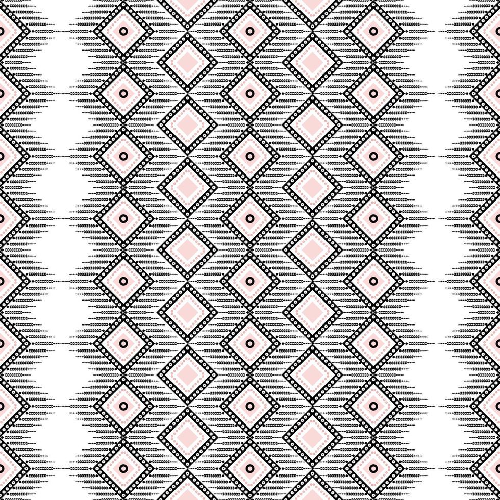 Weaving Pattern square more frequent, Vector seamless pattern. Modern stylish texture. Trendy graphic design for out clothes test equipment, interior, wallpaper black and pink.