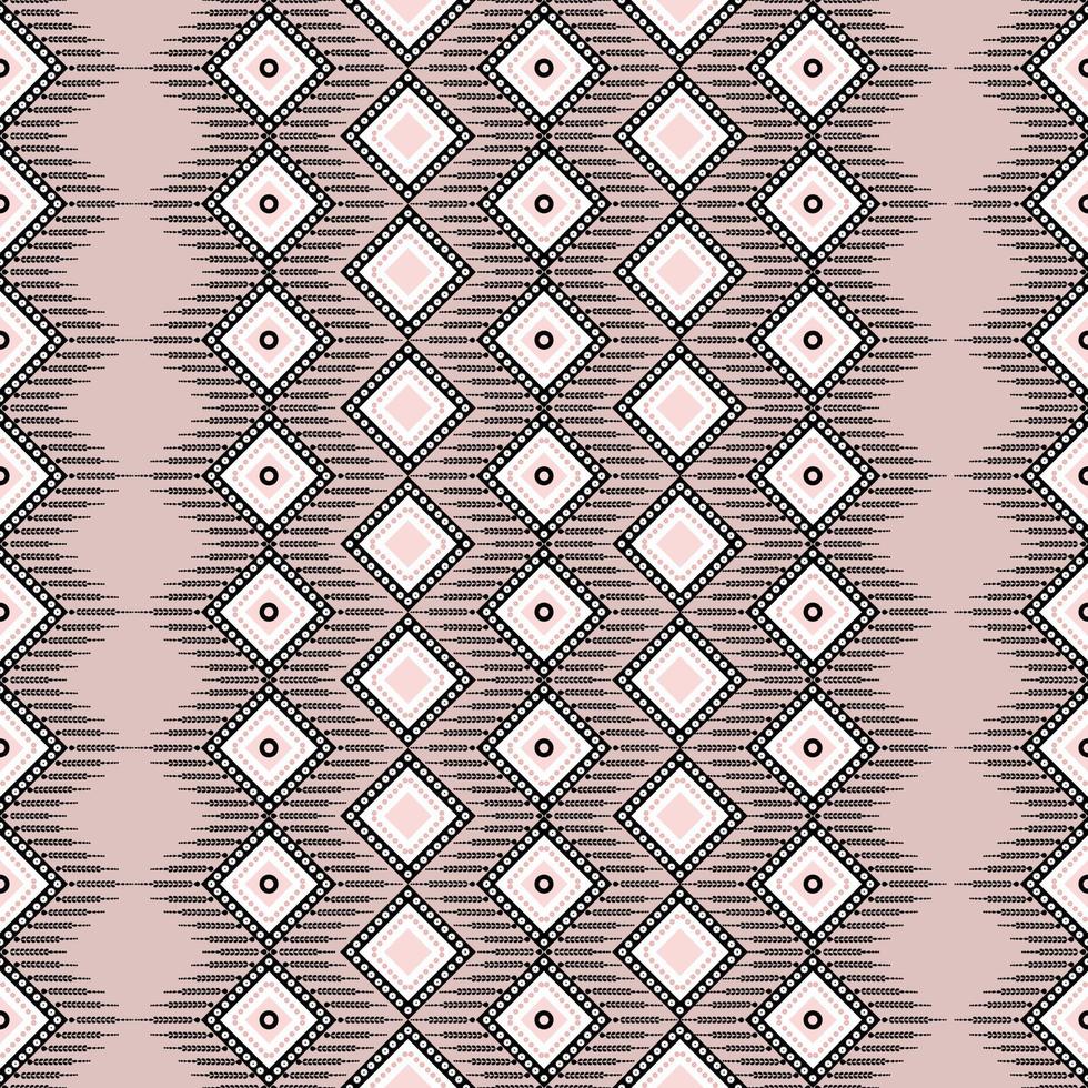 patrón de tejido cuadrado más frecuente, patrón vectorial sin costuras. textura con estilo moderno. diseño gráfico de moda para equipos de prueba de ropa, interior, papel tapiz negro y rosa. vector