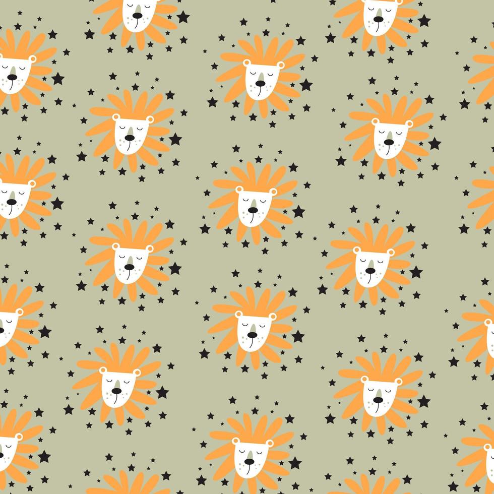 Cute animal head with flower addition, cute vector pattern design for nursery, poster, birthday greeting card. Panda, llama, fox, coal, cat, dog, raccoon and rabbit