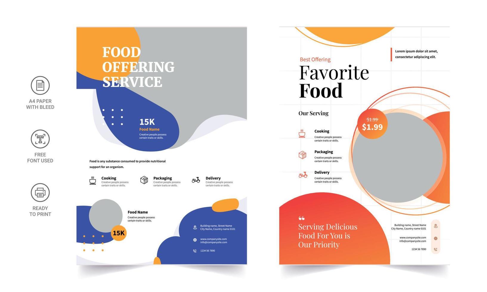 menú de comida rápida. Folleto de plantilla de menú de cafetería de comida rápida de restaurante. plantilla de vector de tablero de menú de restaurante de comida rápida. plantilla de vector de tablero de menú de restaurante de comida rápida.