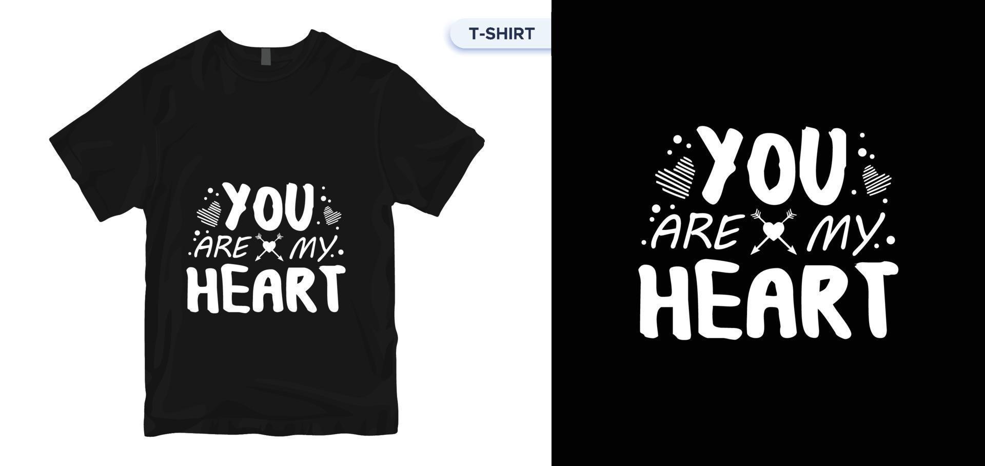 Love t-shirt Design.  Inspirational quote. Hand-drawn vintage illustration with hand-lettering. Drawing for prints on t-shirts and bags, stationery, or poster. vector