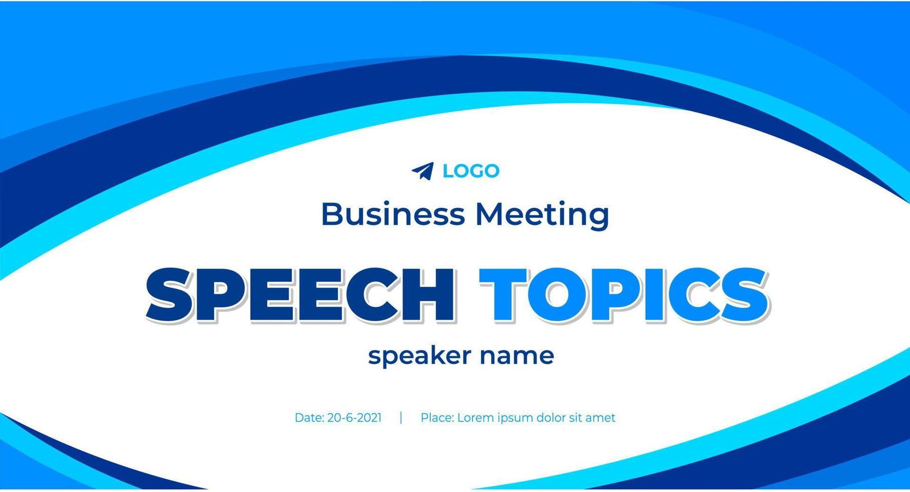 corporate modern Business meeting banner template design. general business seminar banner template. Business events seminar banner template. business  conference banner template design. vector