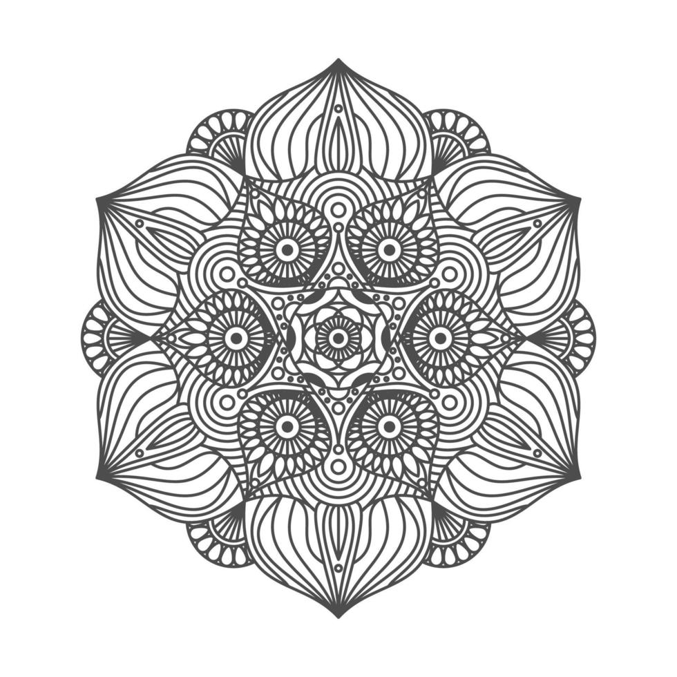 elegant and unique mandala vector
