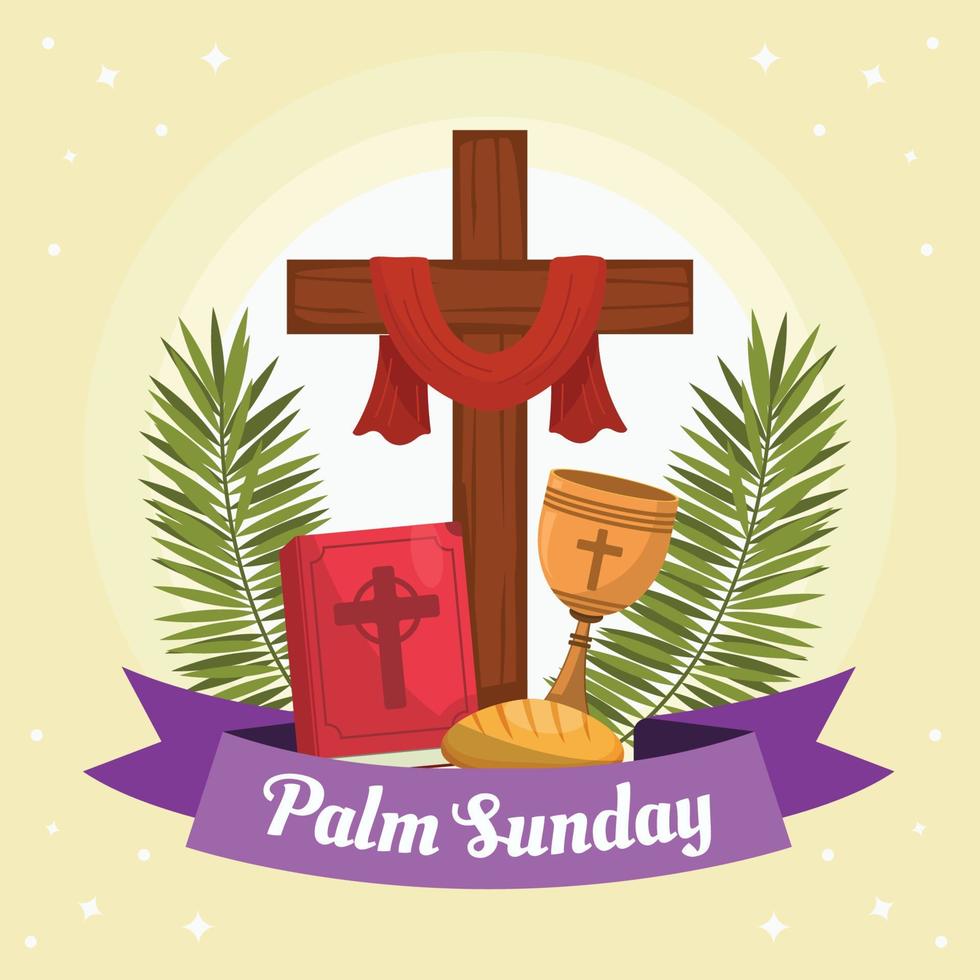 Angelic Holiday of Palm Sunday 6897078 Vector Art at Vecteezy