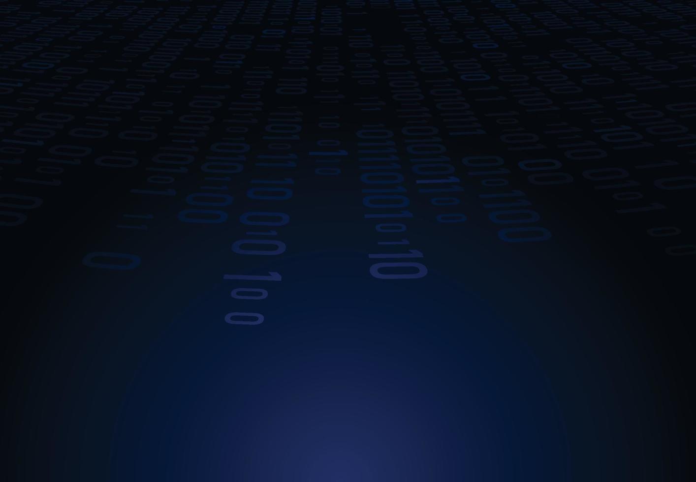 Abstract digit number matrix of futuristic pattern design background. illustration vector eps10