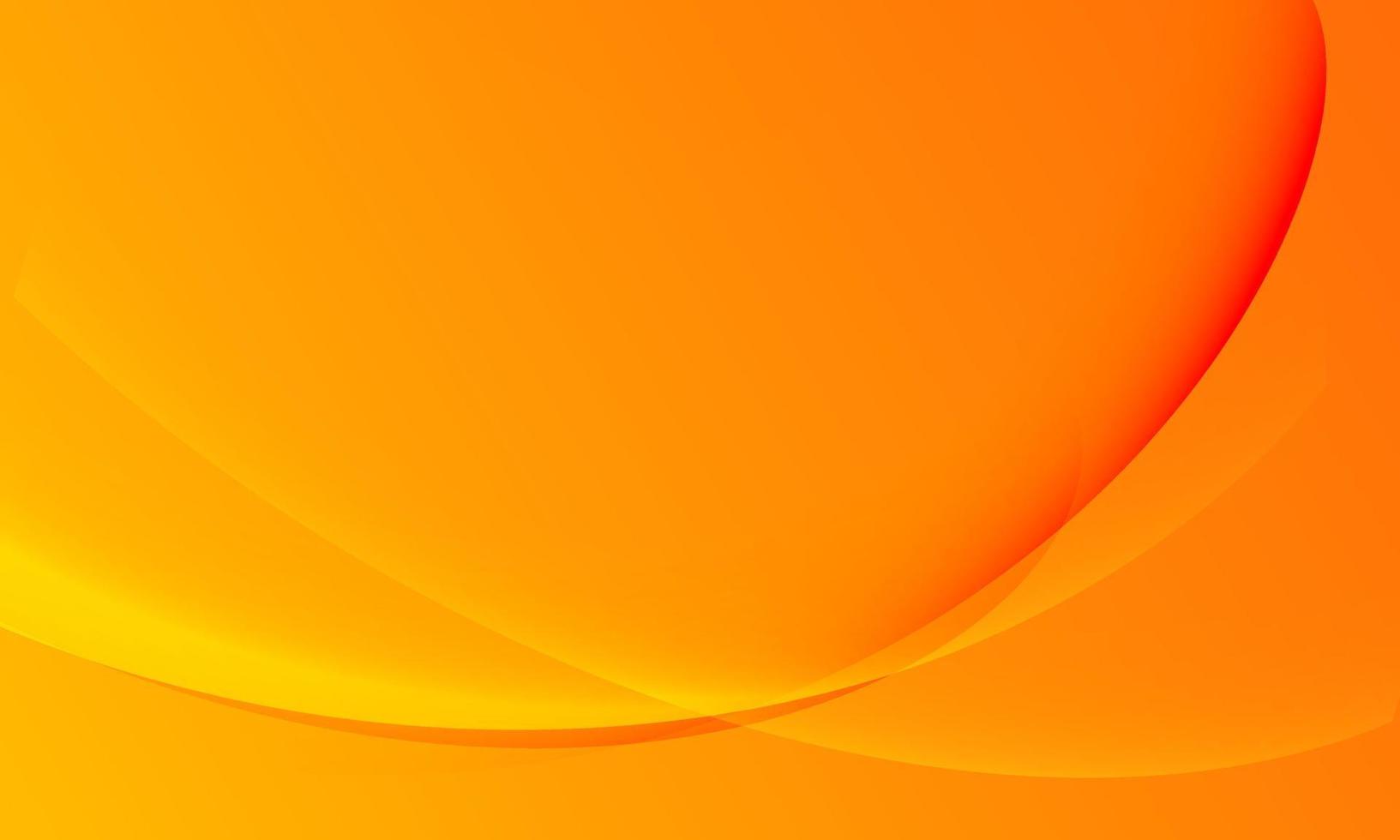 Smooth orange  wave abstract background. Abstract gradient orange background vector. vector