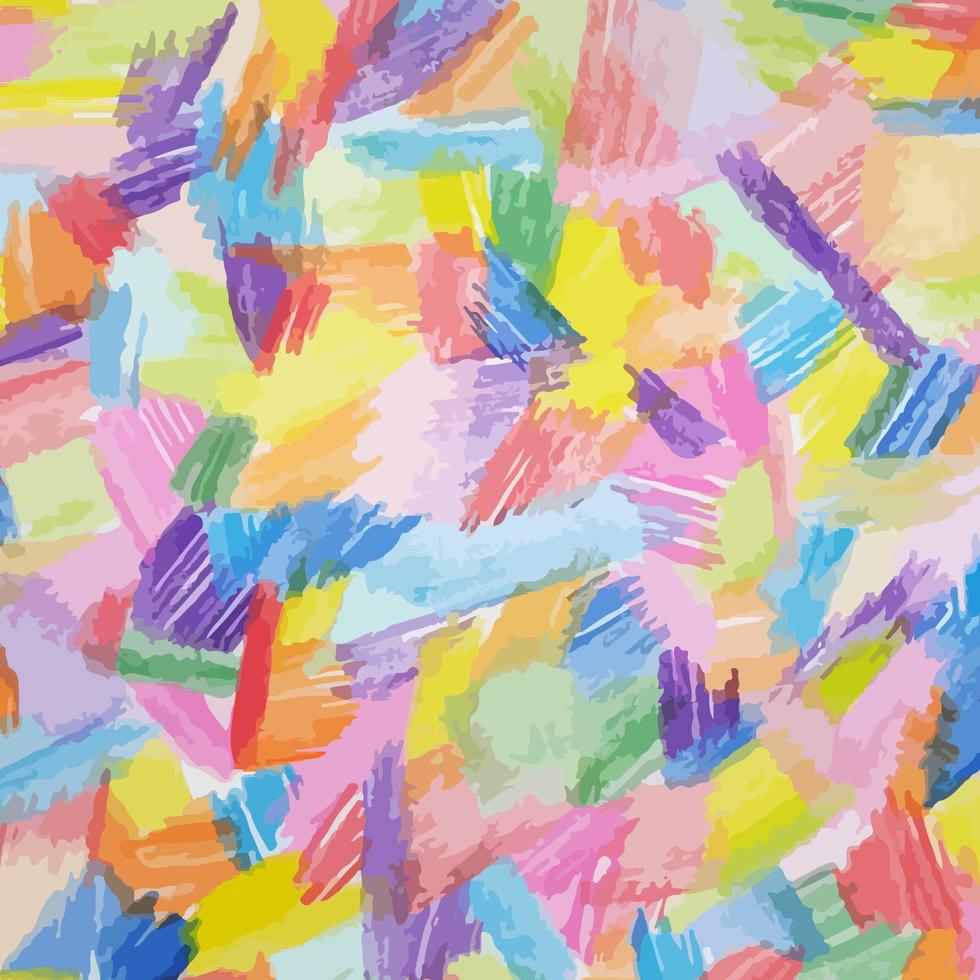 Abstract background with watercolor brushstrokes vector