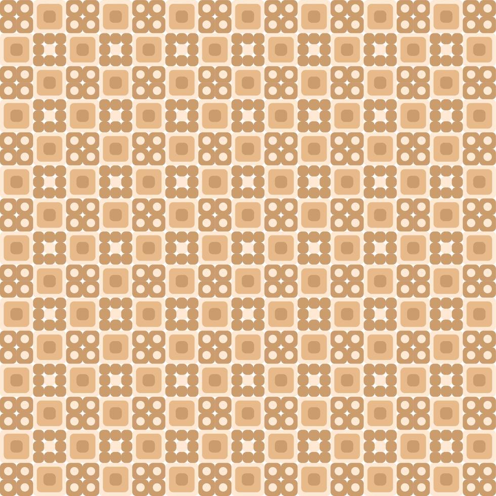 Geometric minimalistic seamless vector pattern. Brown abstract flat scandinavian pattern. Minichrome background.