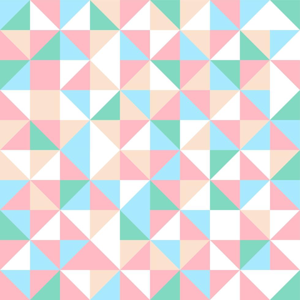 patrón geométrico. patrón escandinavo abstracto multicolor. diseño plano vectorial minimalista. fundamento del triángulo vector