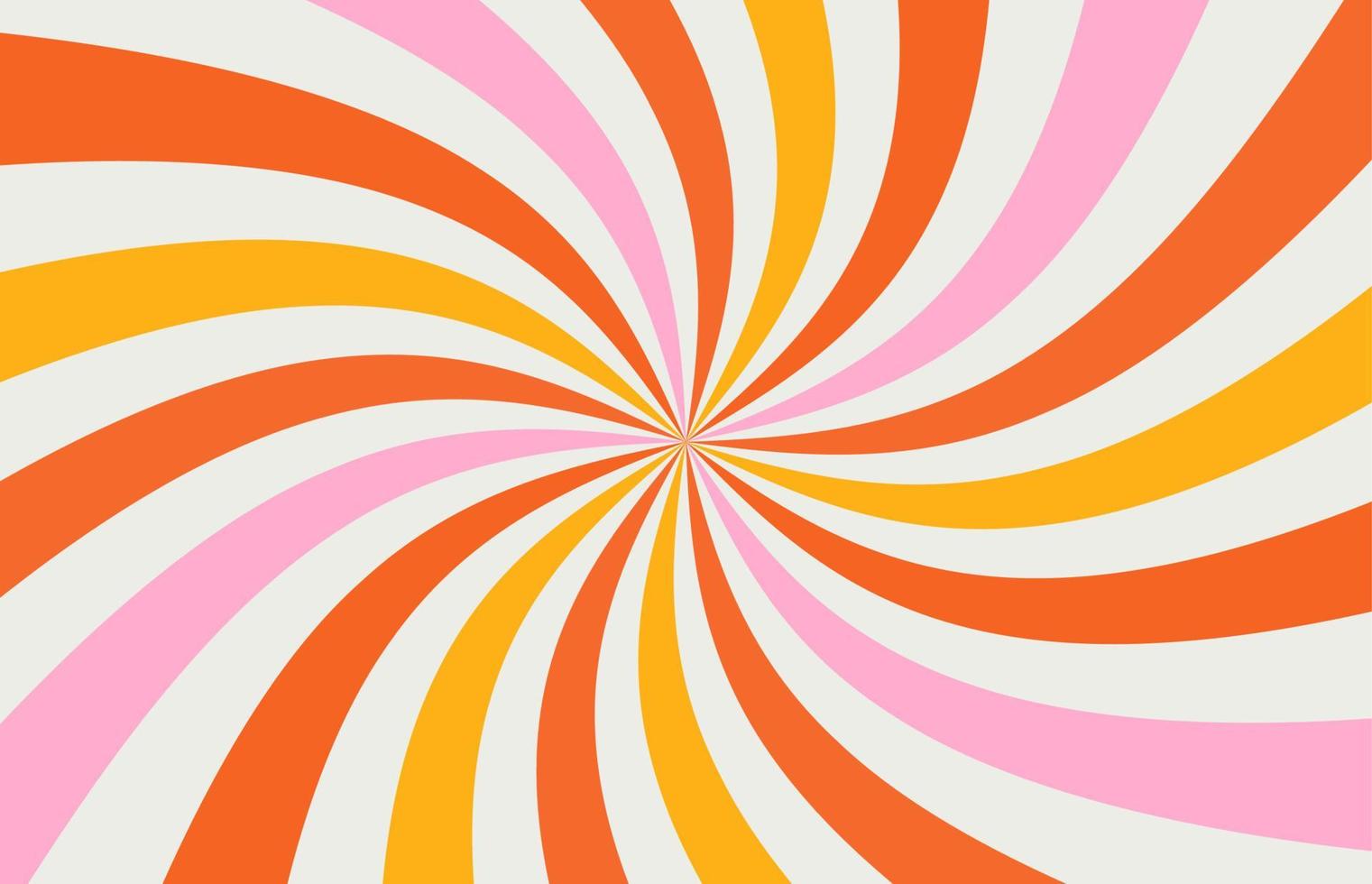 acid wave rainbow line backgrounds in 1970s 1960s hippie style. carnival wallpaper patterns retro vintage 70s 60s groove. psychedelic poster background collection. vector design illustration