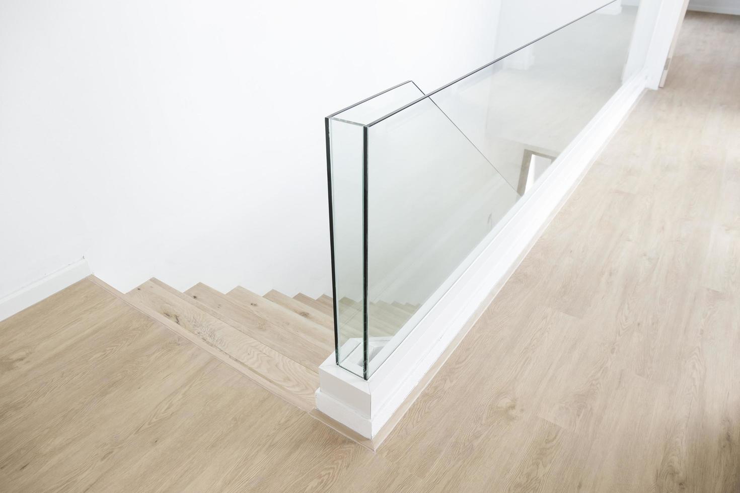 Staircase in modern style. photo