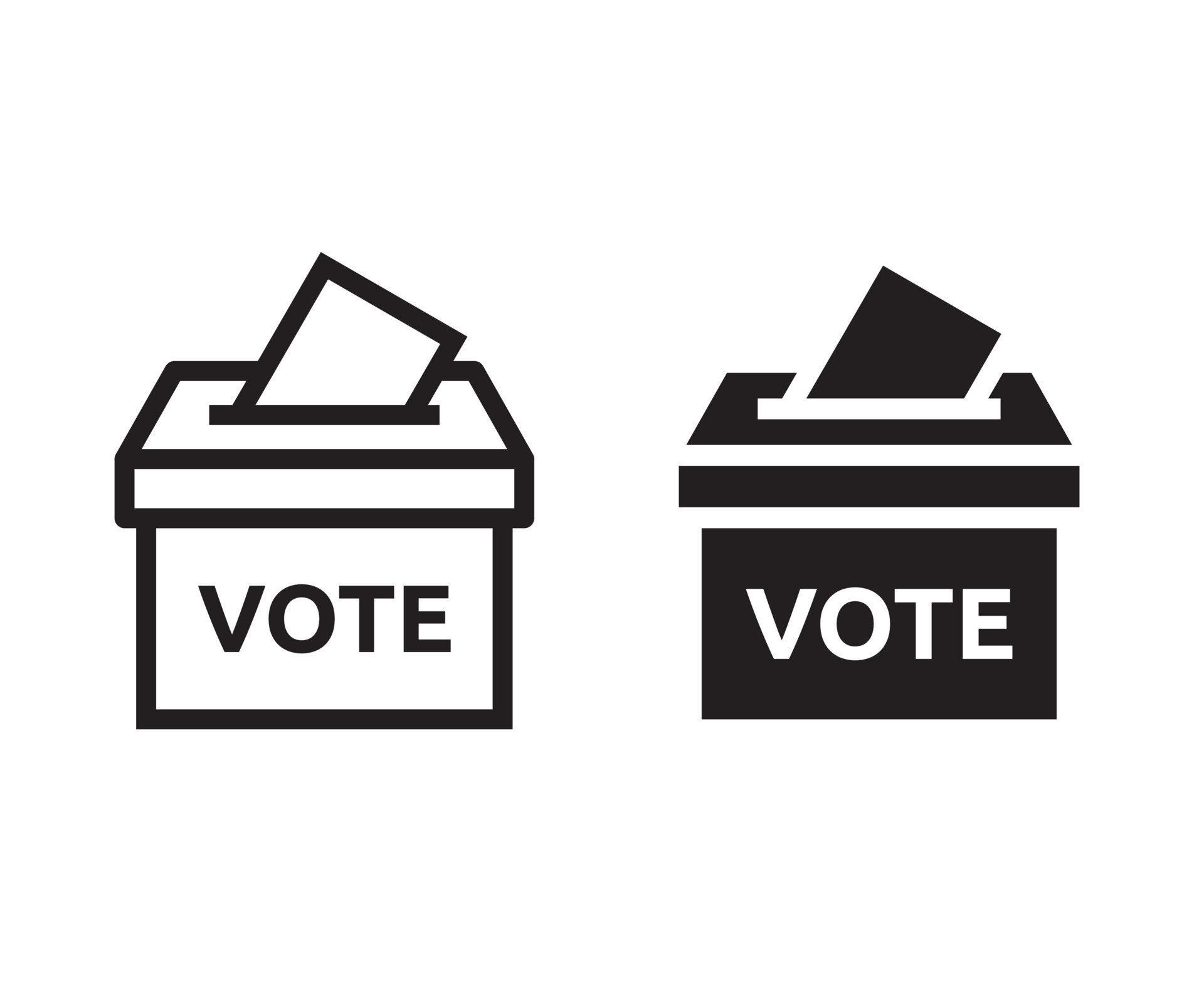 ballot box icon