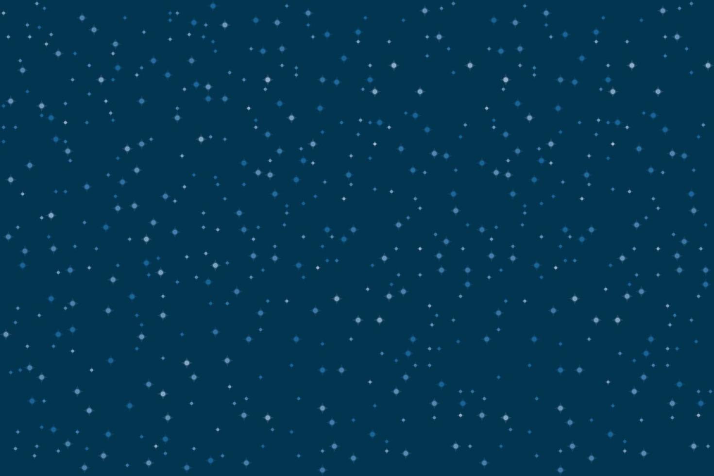 fondo de vector de espacio de cielo estrellado de noche