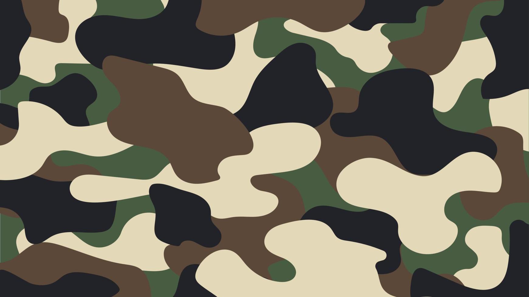 Fondo de textura de tela de ejército de camuflaje militar vector