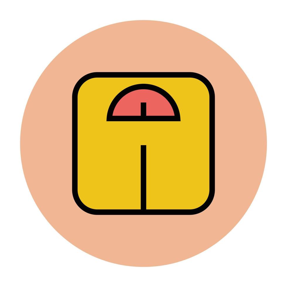 Weight Scale Concepts vector