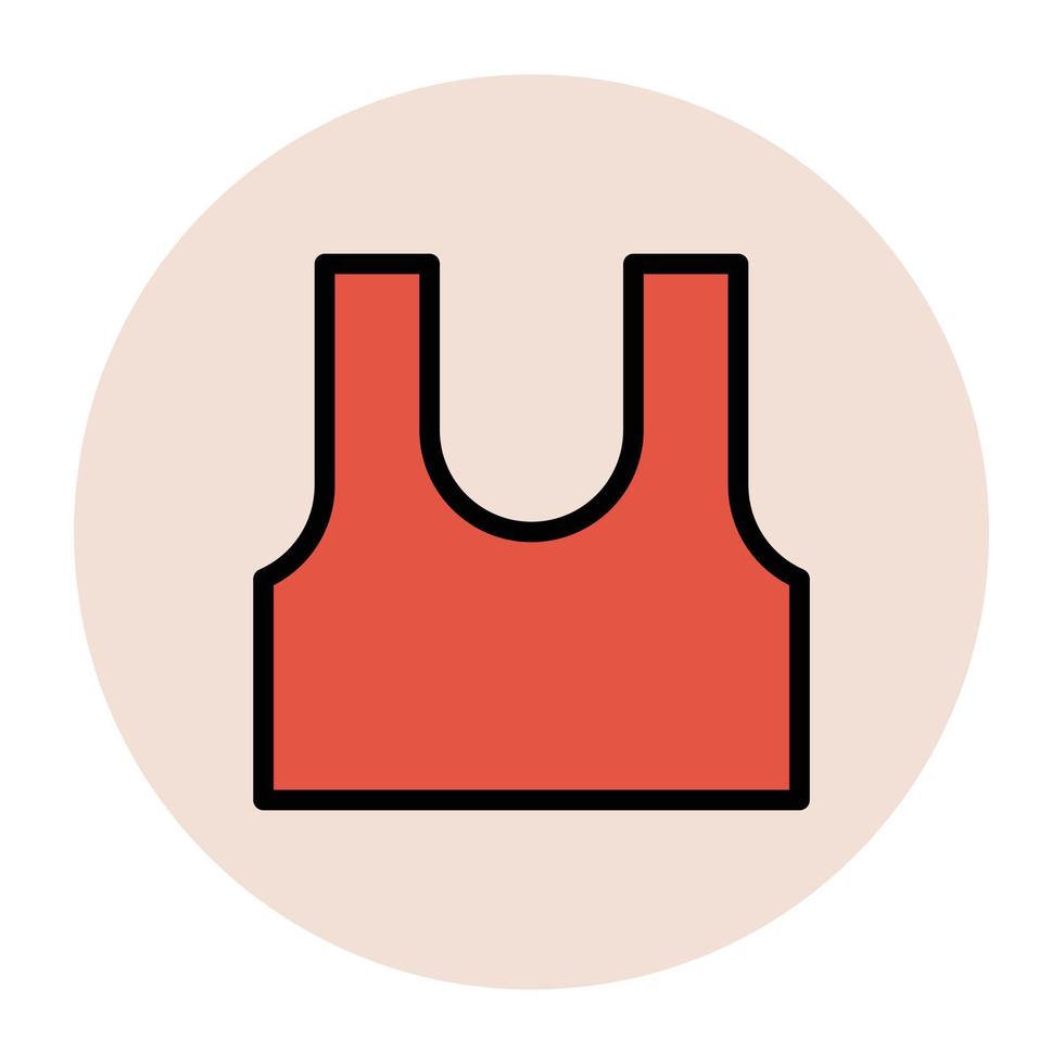 Trendy Vest Concepts vector