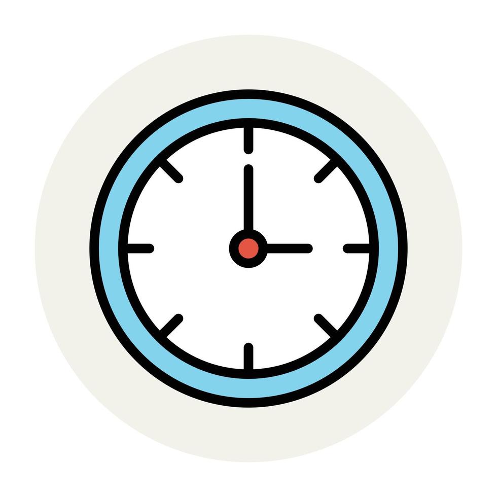 Trendy Clock Concepts vector