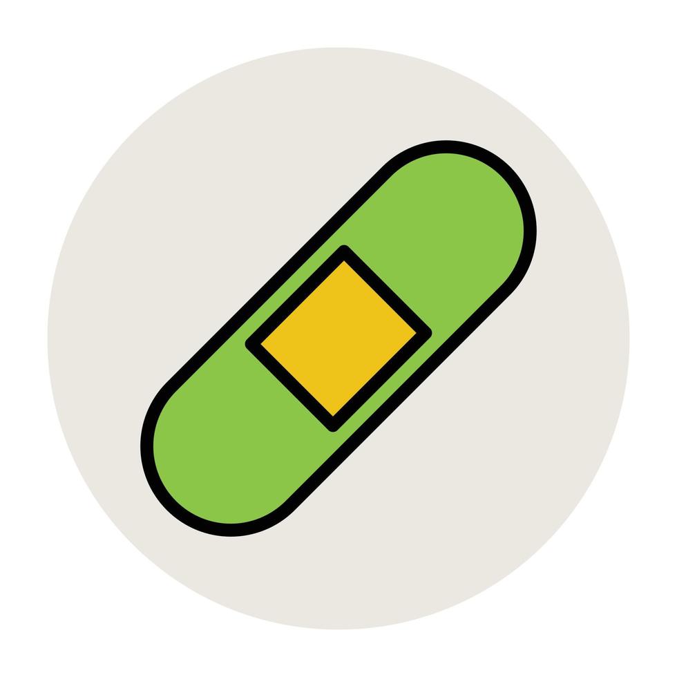 Trendy Bandage Concepts vector