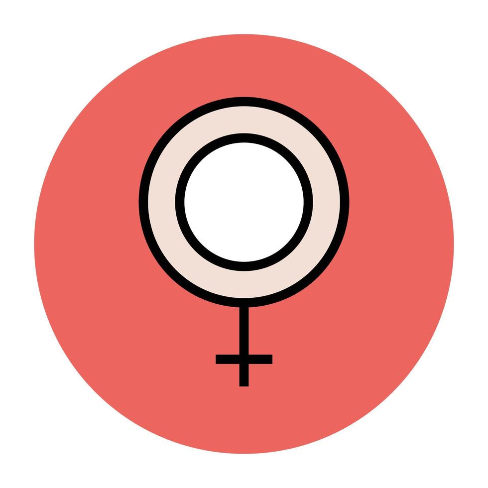 Trendy Gender Concepts vector