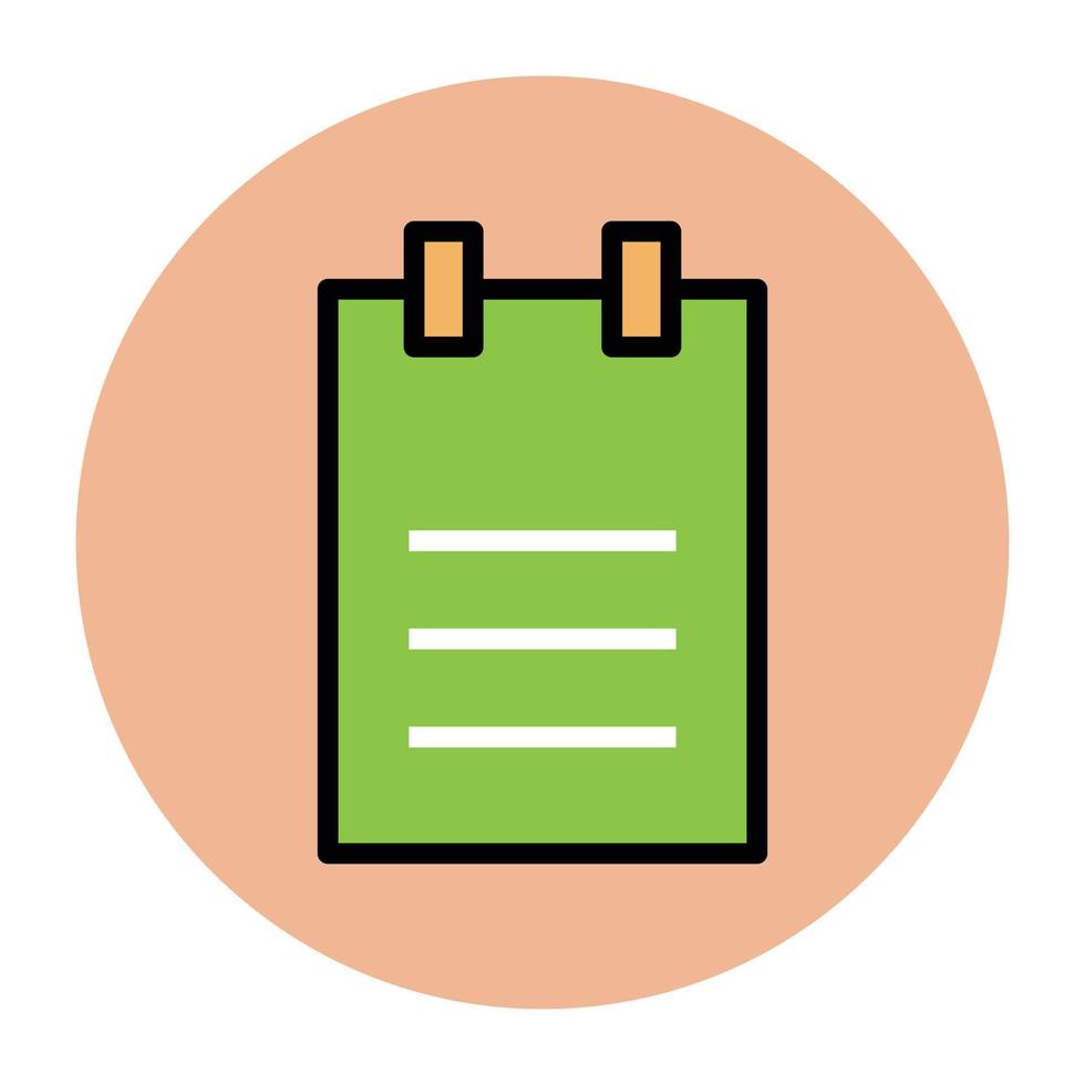 Trendy Clipboard Concepts vector