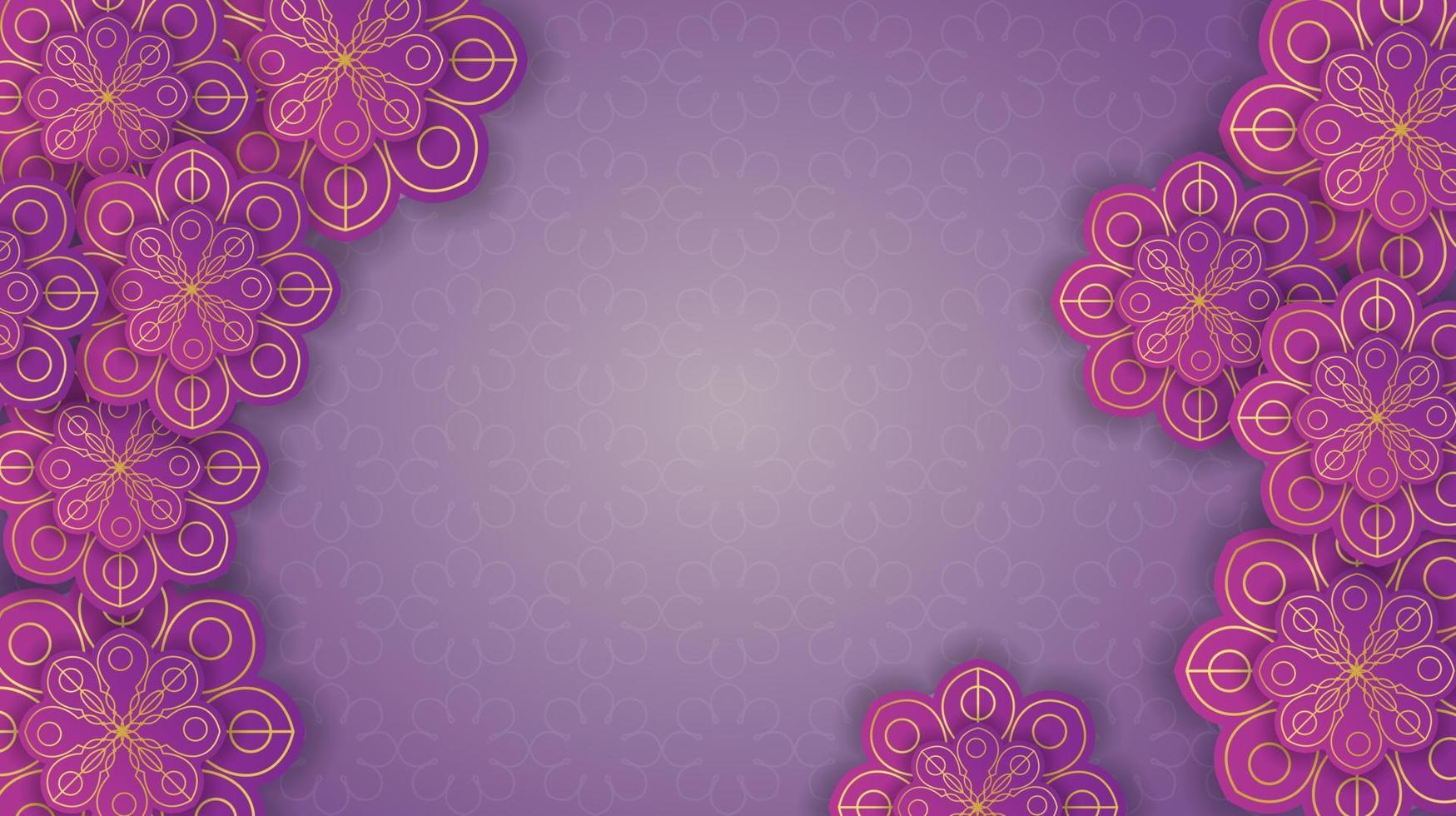 Realistic arabic ornamental background. - Vector. vector