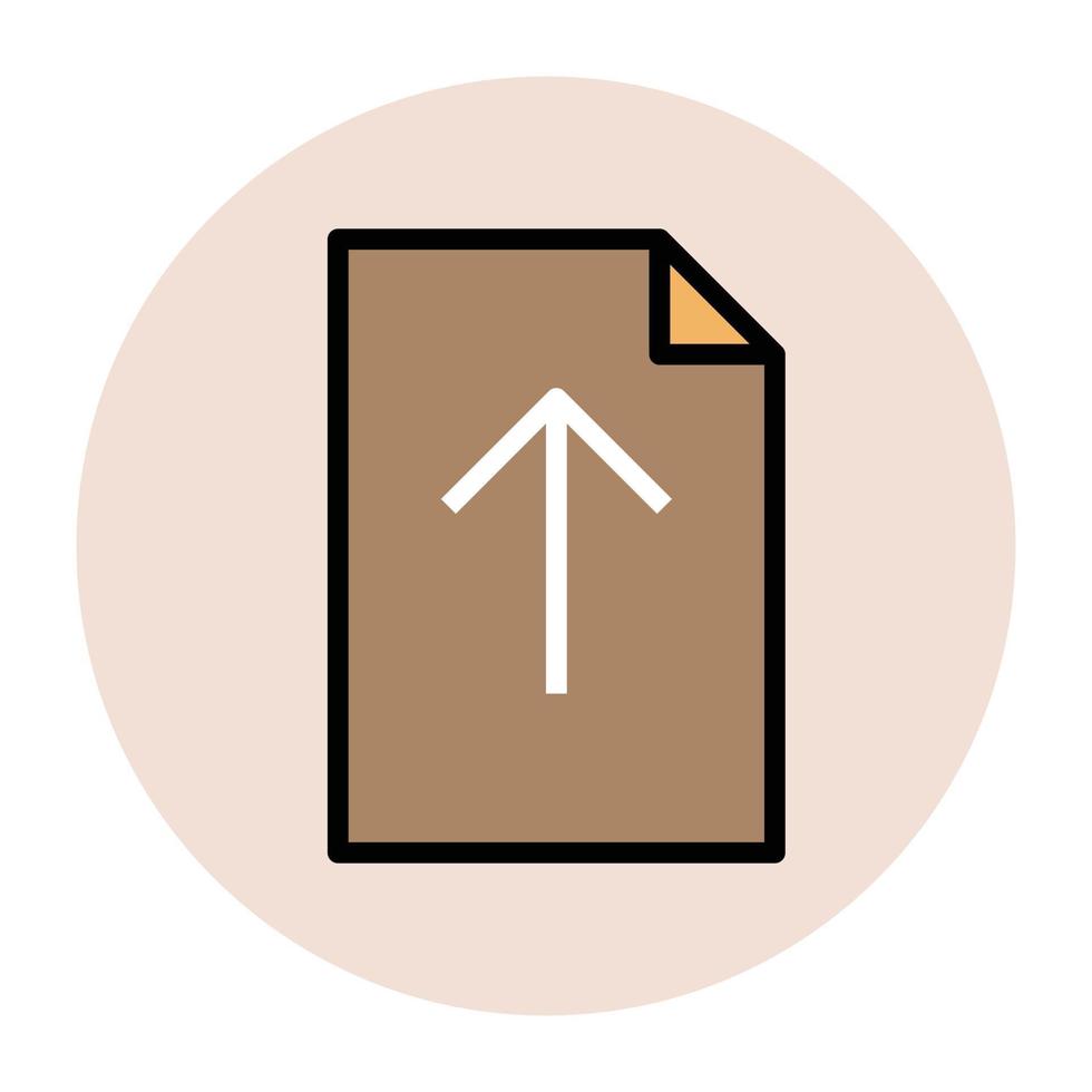 Upload File Concepts vector
