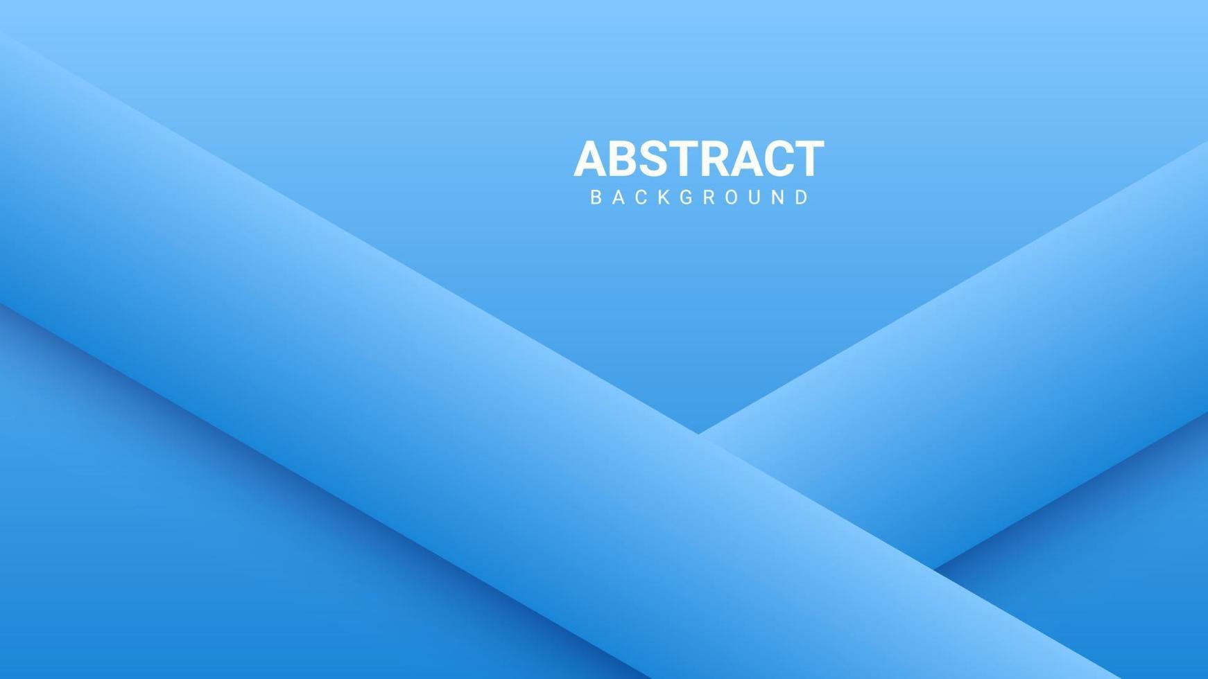 smooth geometric abstract background in light blue vector