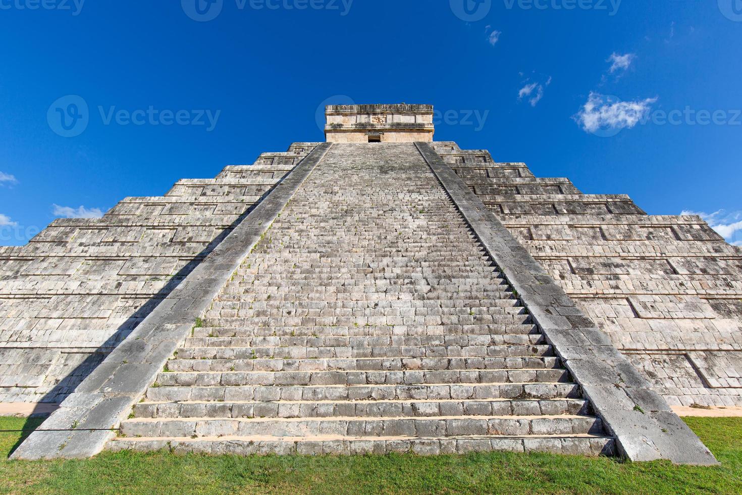 Chichen Itza, one of the largest Maya cities, a large pre-Columbian city built by the Maya people. The archaeological site is located in Yucatan State, Mexico photo