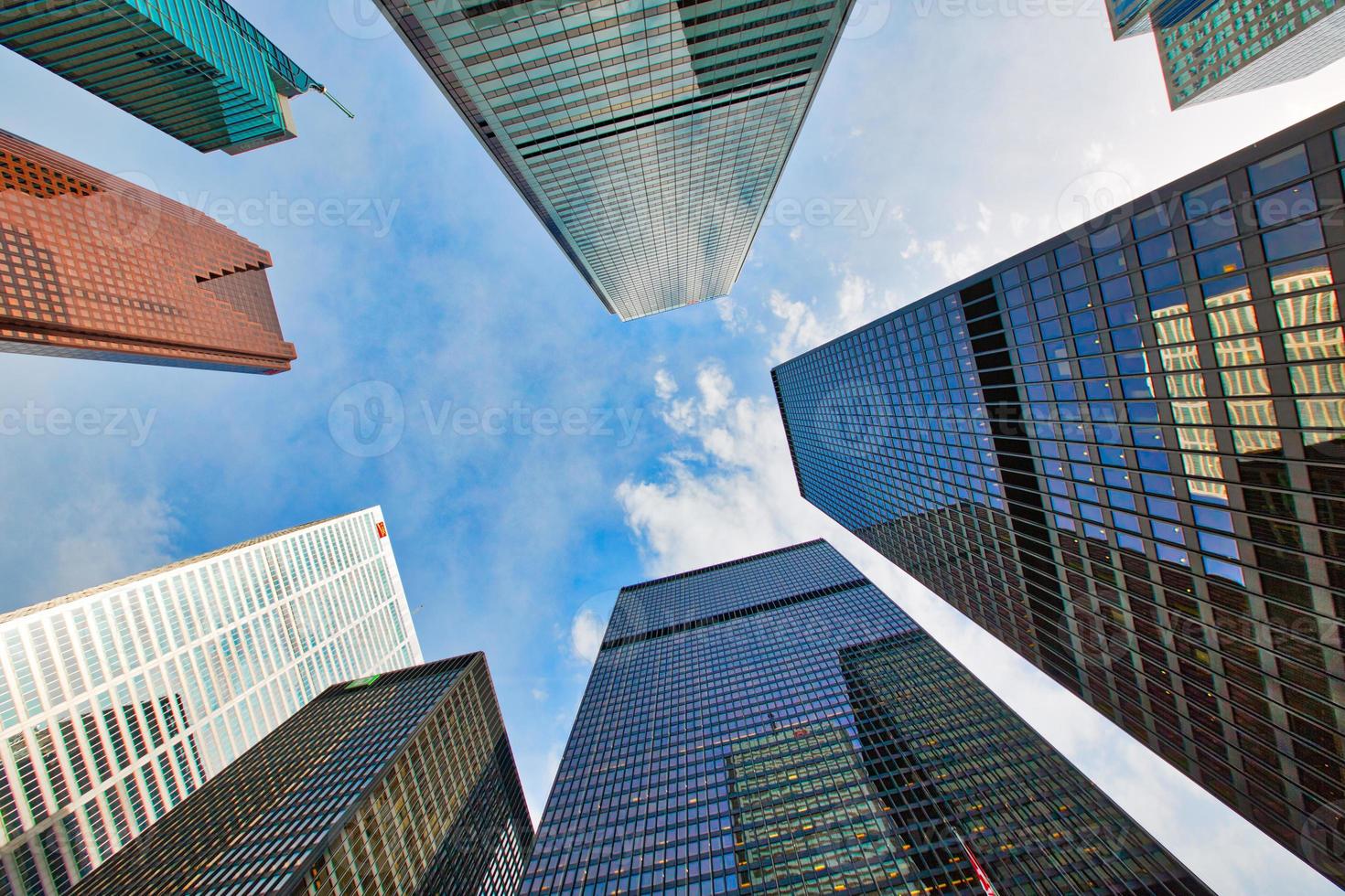 Scenic Toronto financial district skyline and modern architecture skyline photo