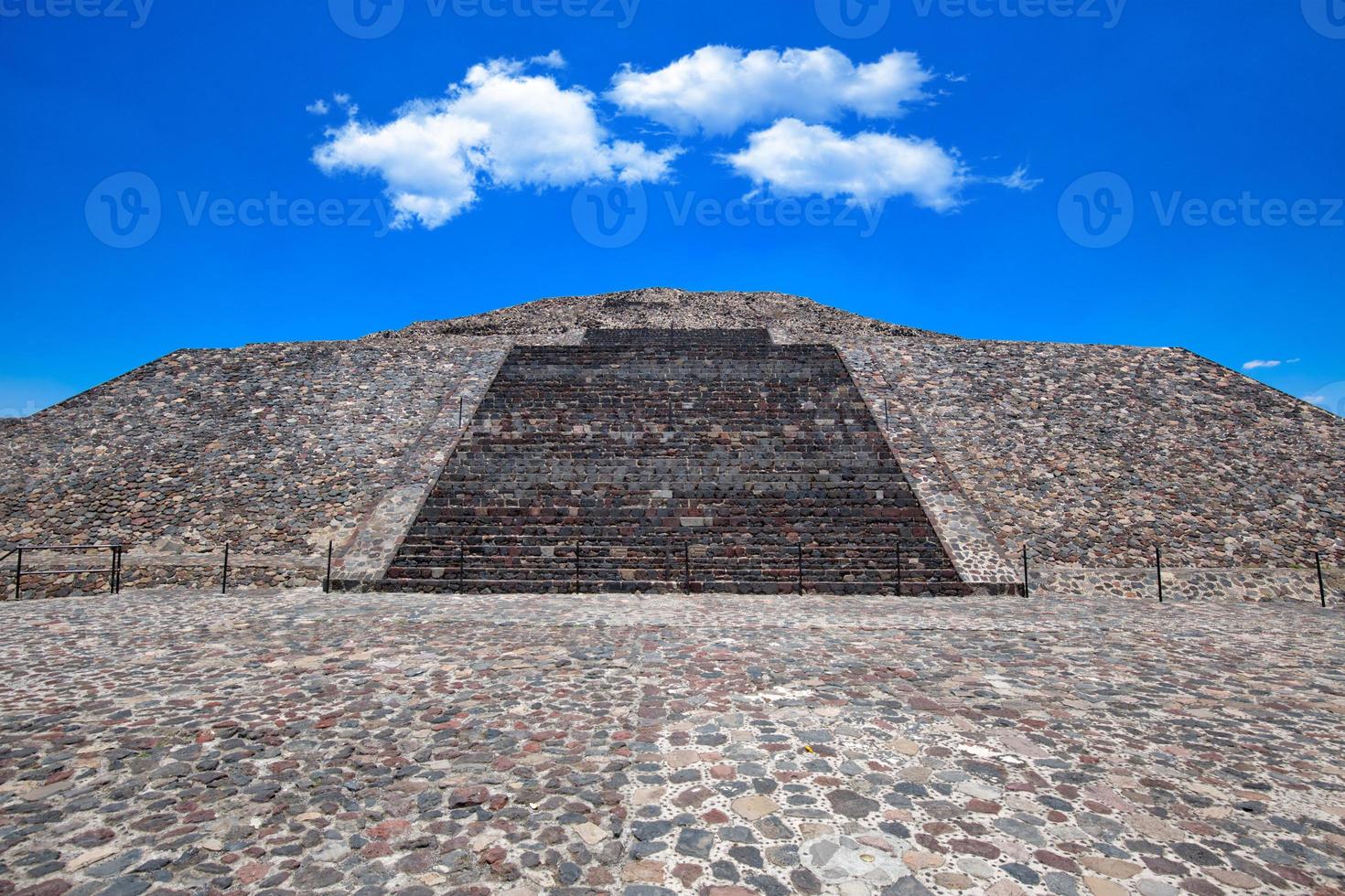 Landmark Teotihuacan pyramids located close to Mexico City photo