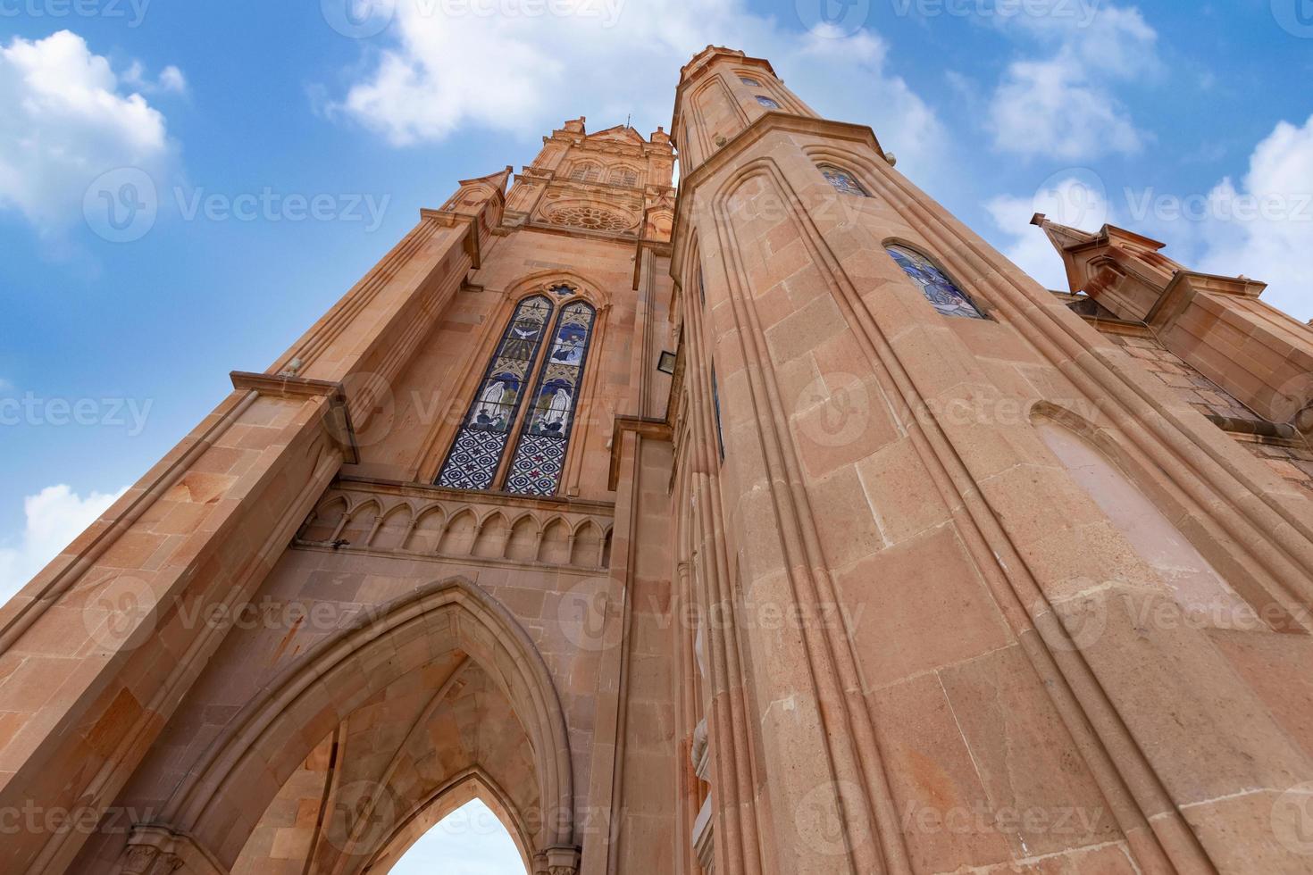 mexico, zacatecas iglesias catolicas, parroquia de nuestro padre jesus en centro historico colonial foto