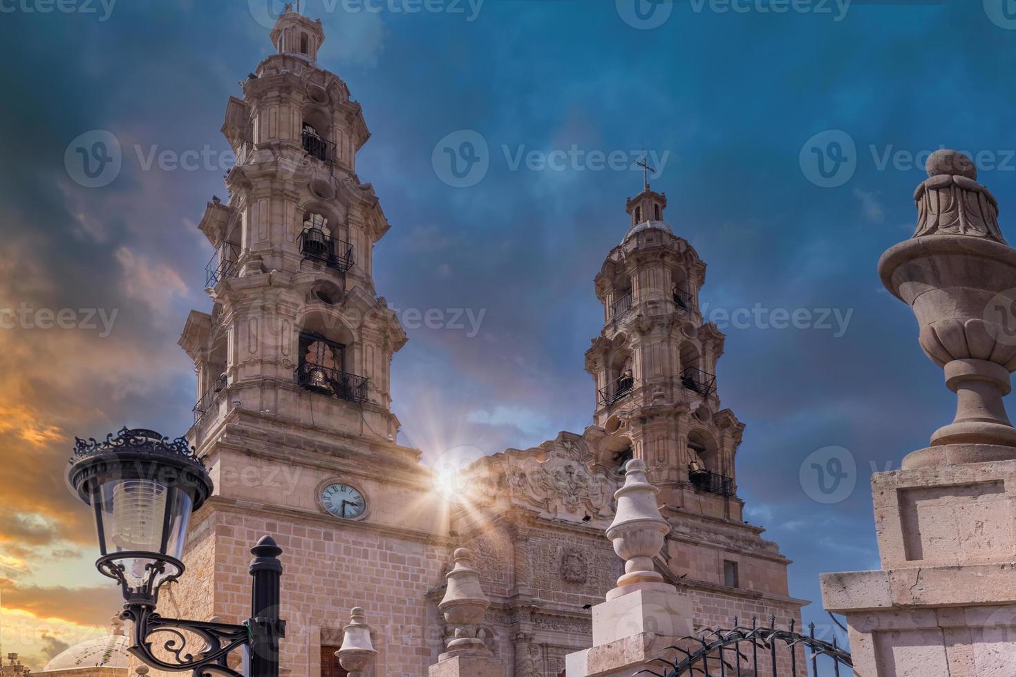 Mexico, Aguascalientes Cathedral Basilica of Our Lady of the Assumption in historic city center located at Plaza de la Patria photo