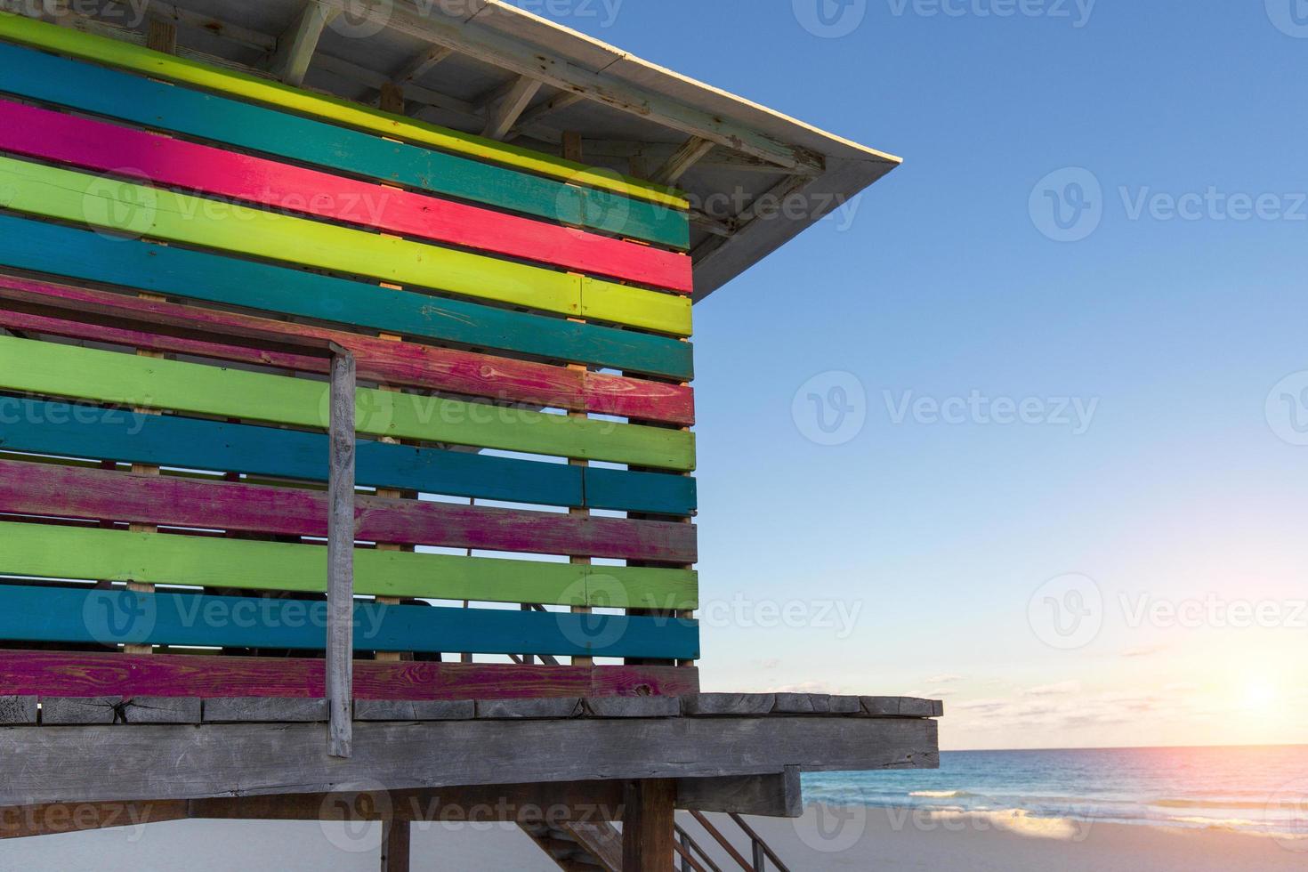 Playa Delfines Dolphin Beach nicknamed El Mirador The Lookout , one of the most scenic public beaches in Riviera Maya photo