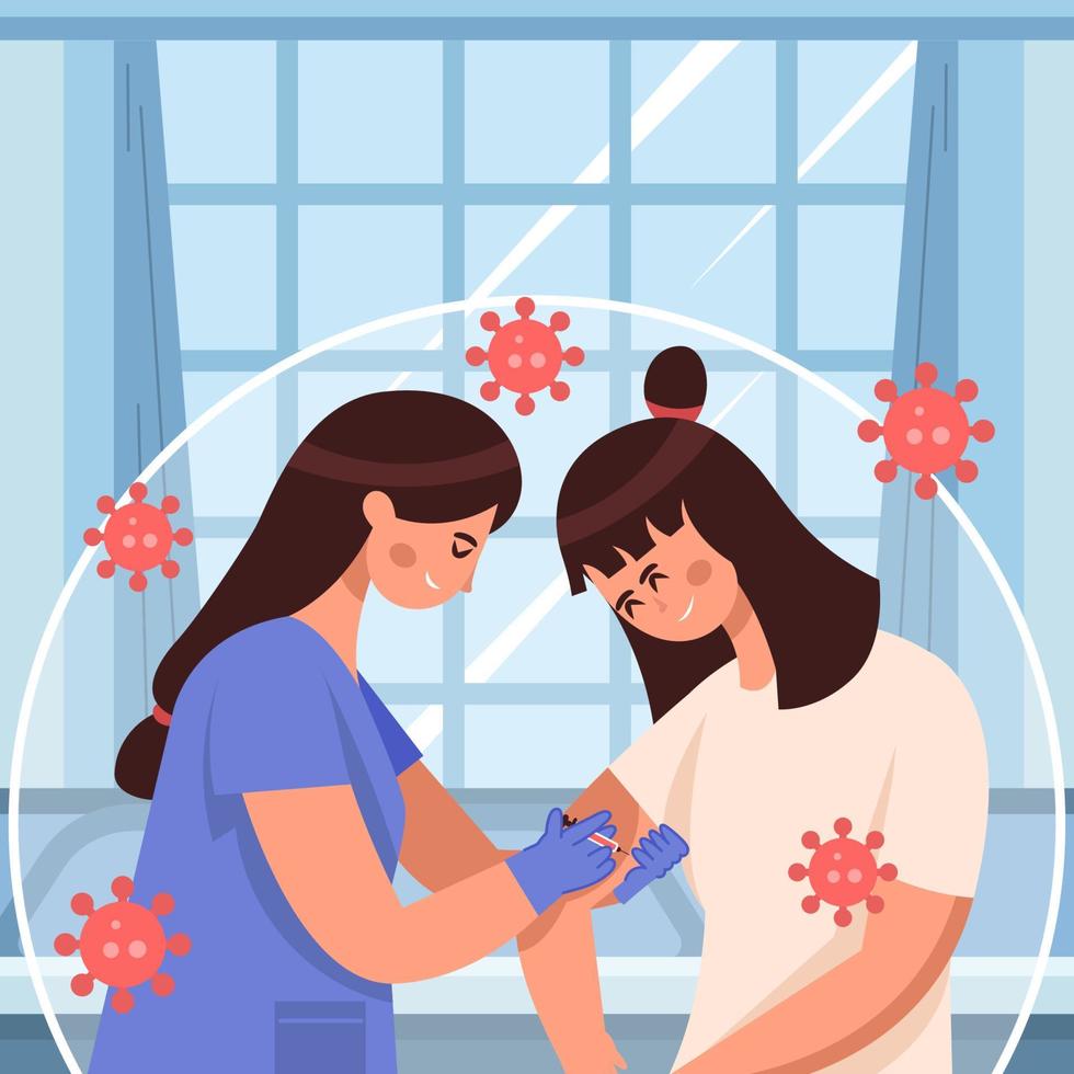 World Immunization Week Concept vector