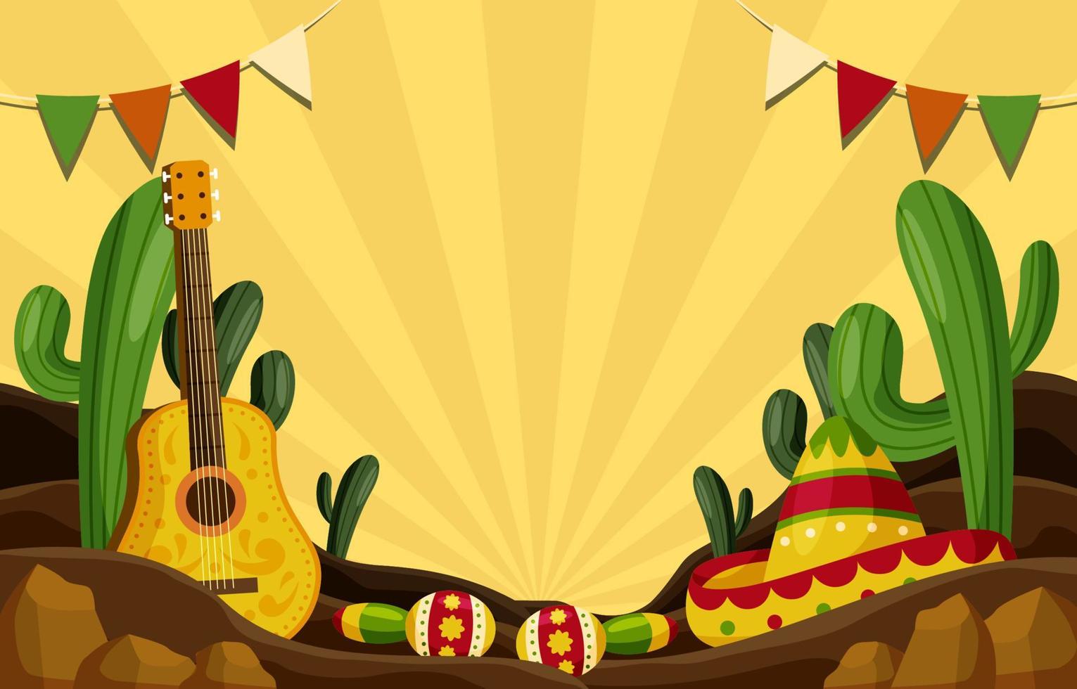 fondo cinco de mayo vector